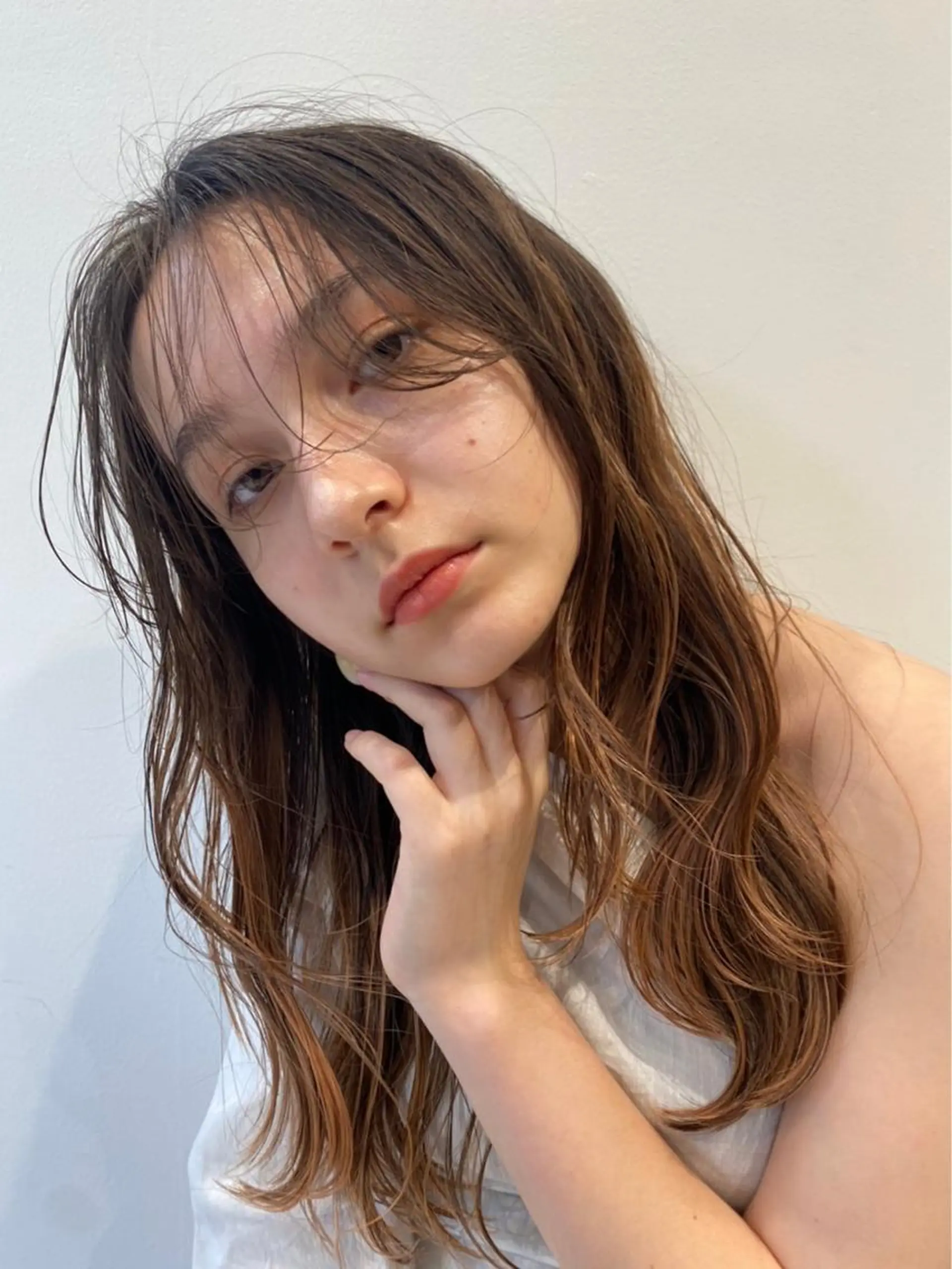 ロング カラー 韓国ヘア／レイヤー/ 🤍ayumuのヘアスタイル