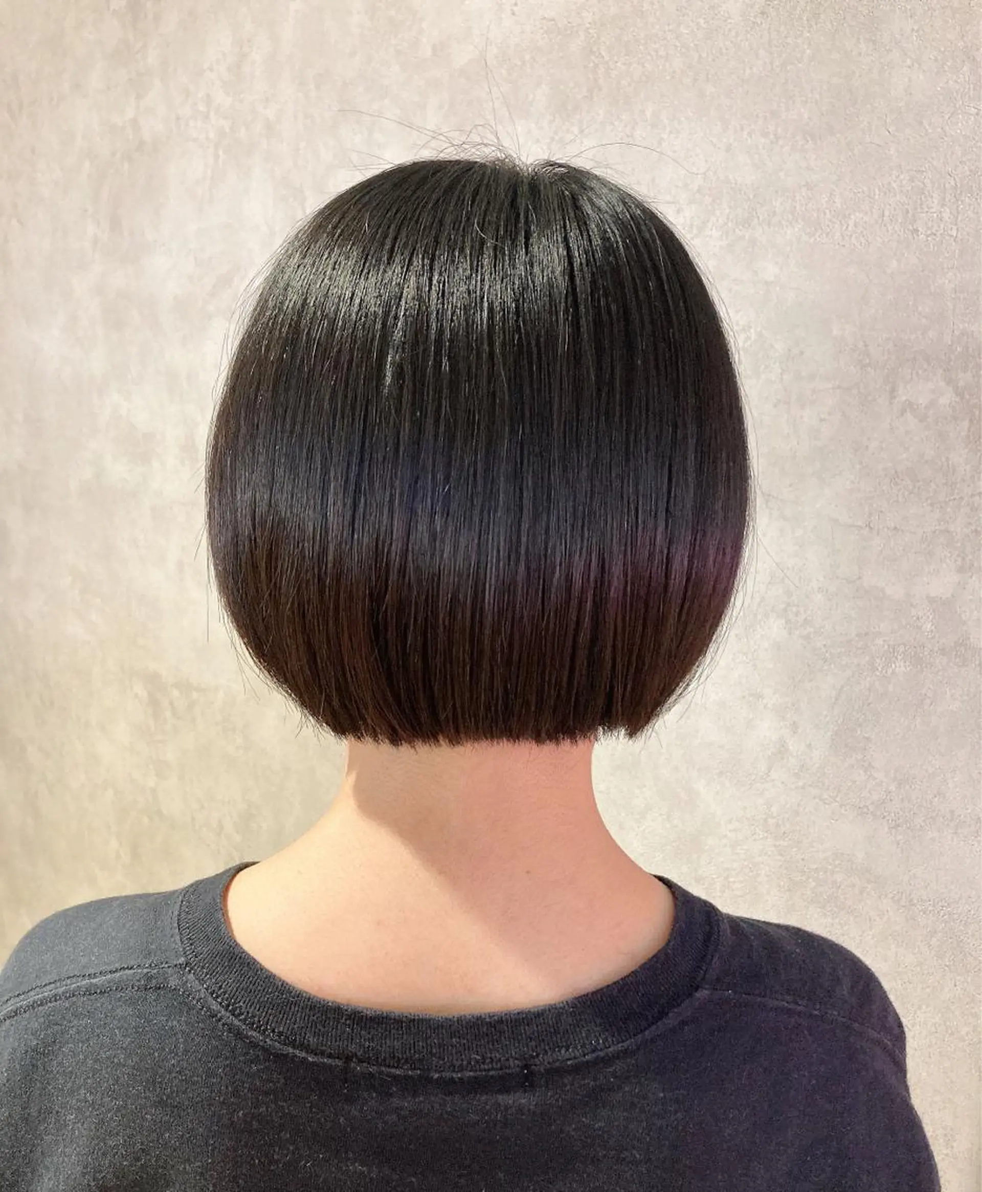 ショート ボブ カット ヘアカラー トリートメント ヘッドスパ GO TODAY SHAIRE SALON 渋谷モディ所属・スキバサミを使わない カット🌼唯🌼のヘアスタイル
