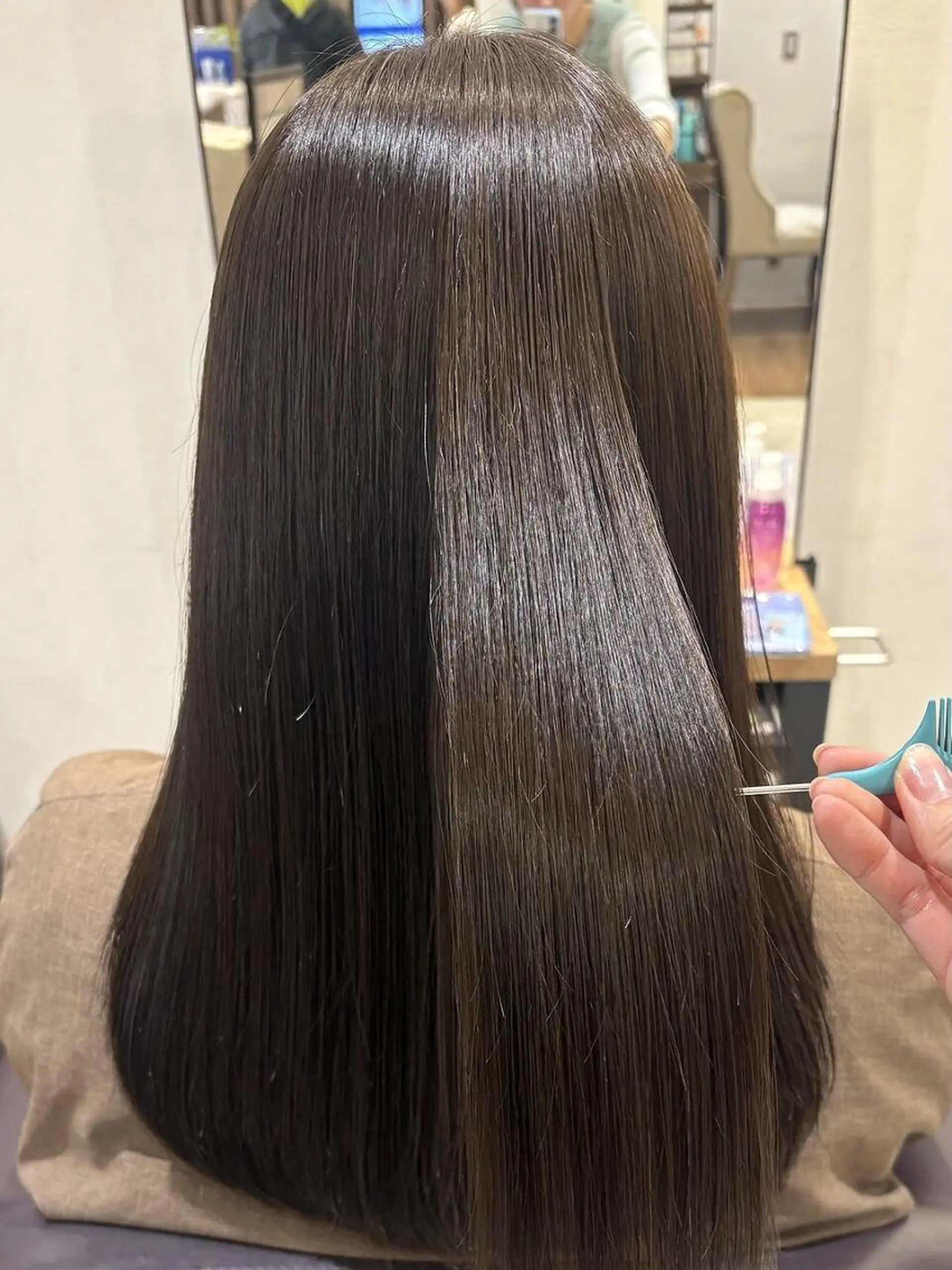 セミロング BbyC justbeautyのヘアスタイル