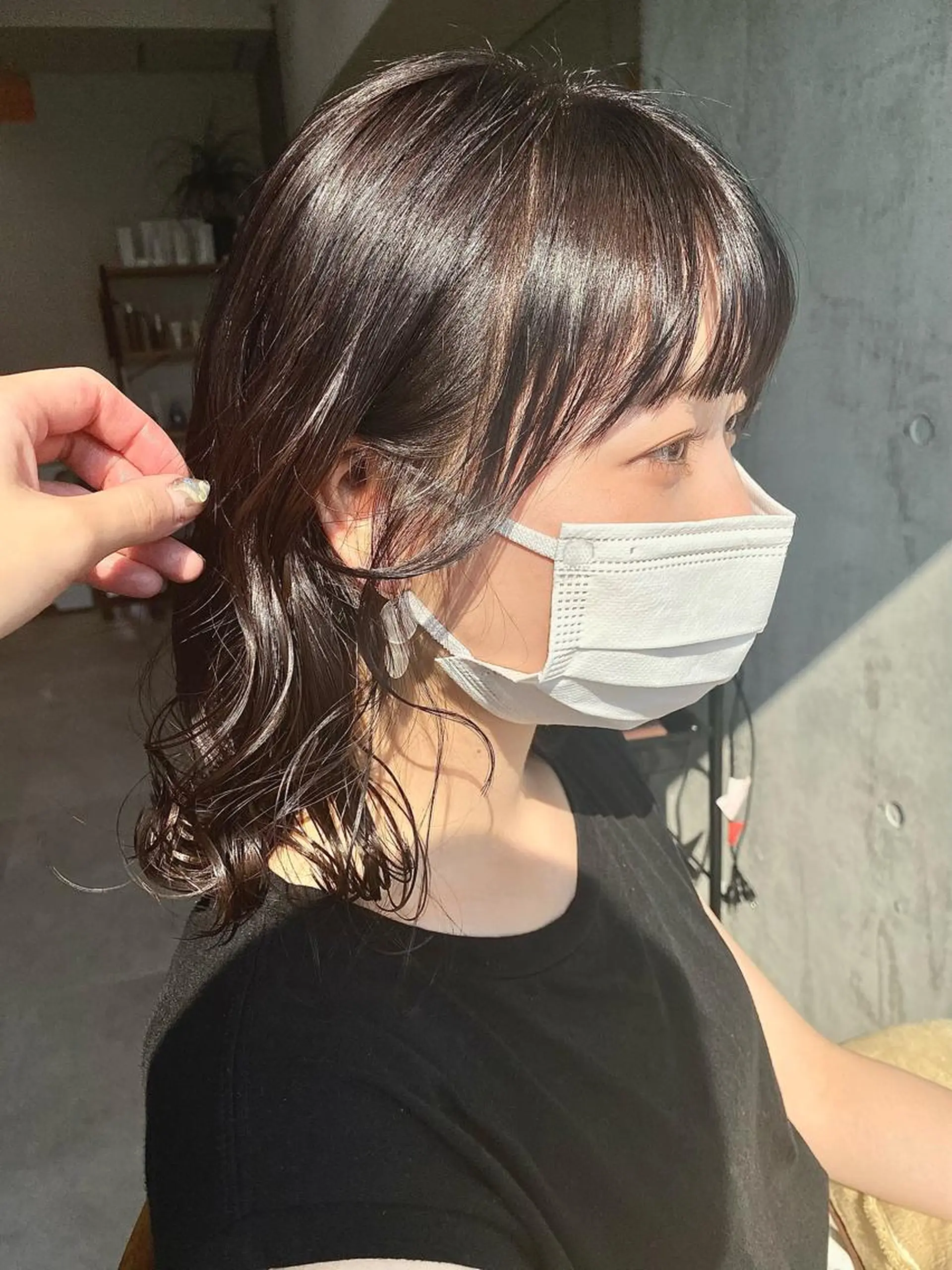 ミディアム カラー カット ヘアカラー トリートメント 似合う髪型が 分からない方へのヘアスタイル