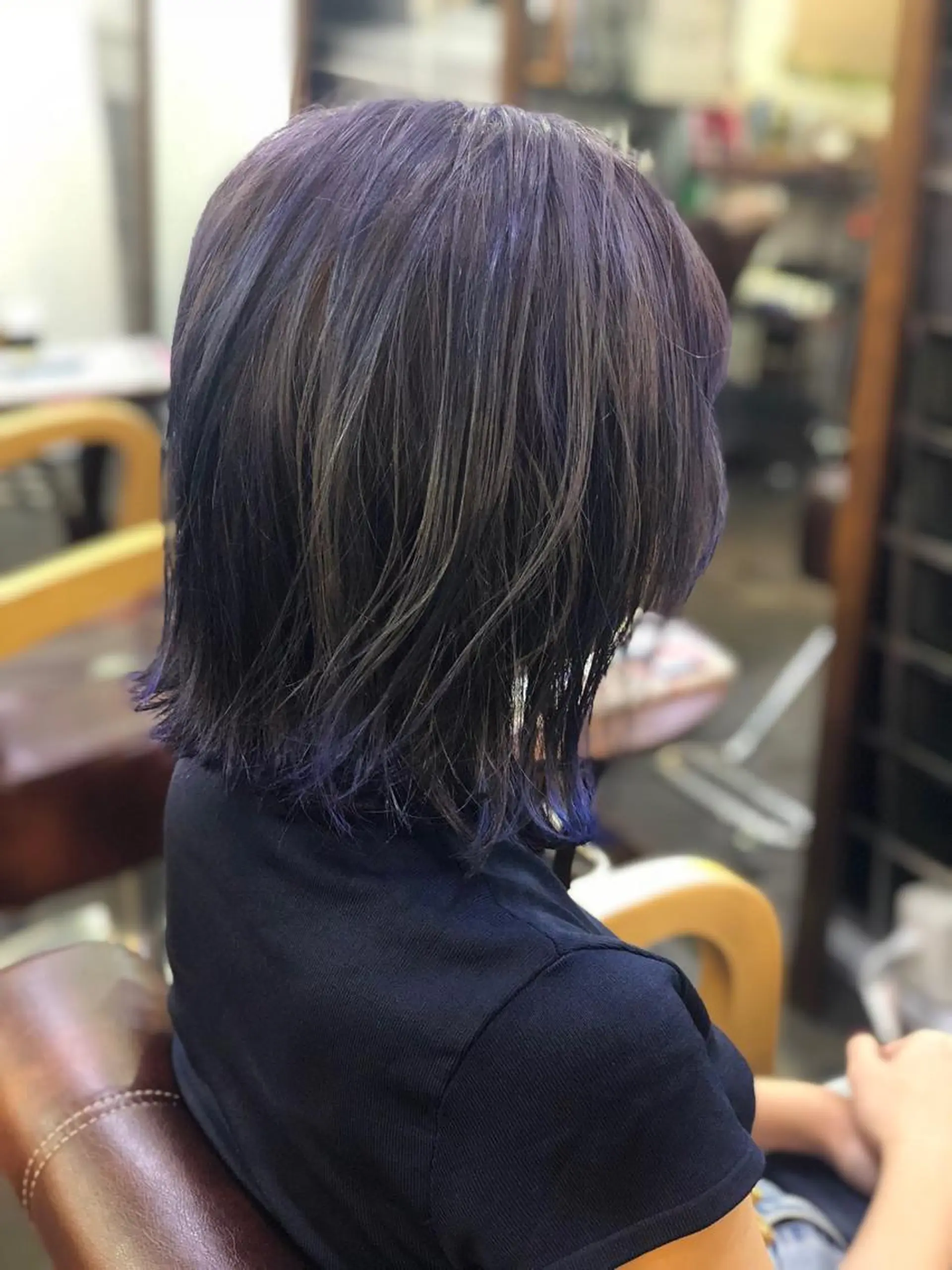 ショート パープルカラー ☆est hair☆ 新宿ナプラスタジオのヘアスタイル