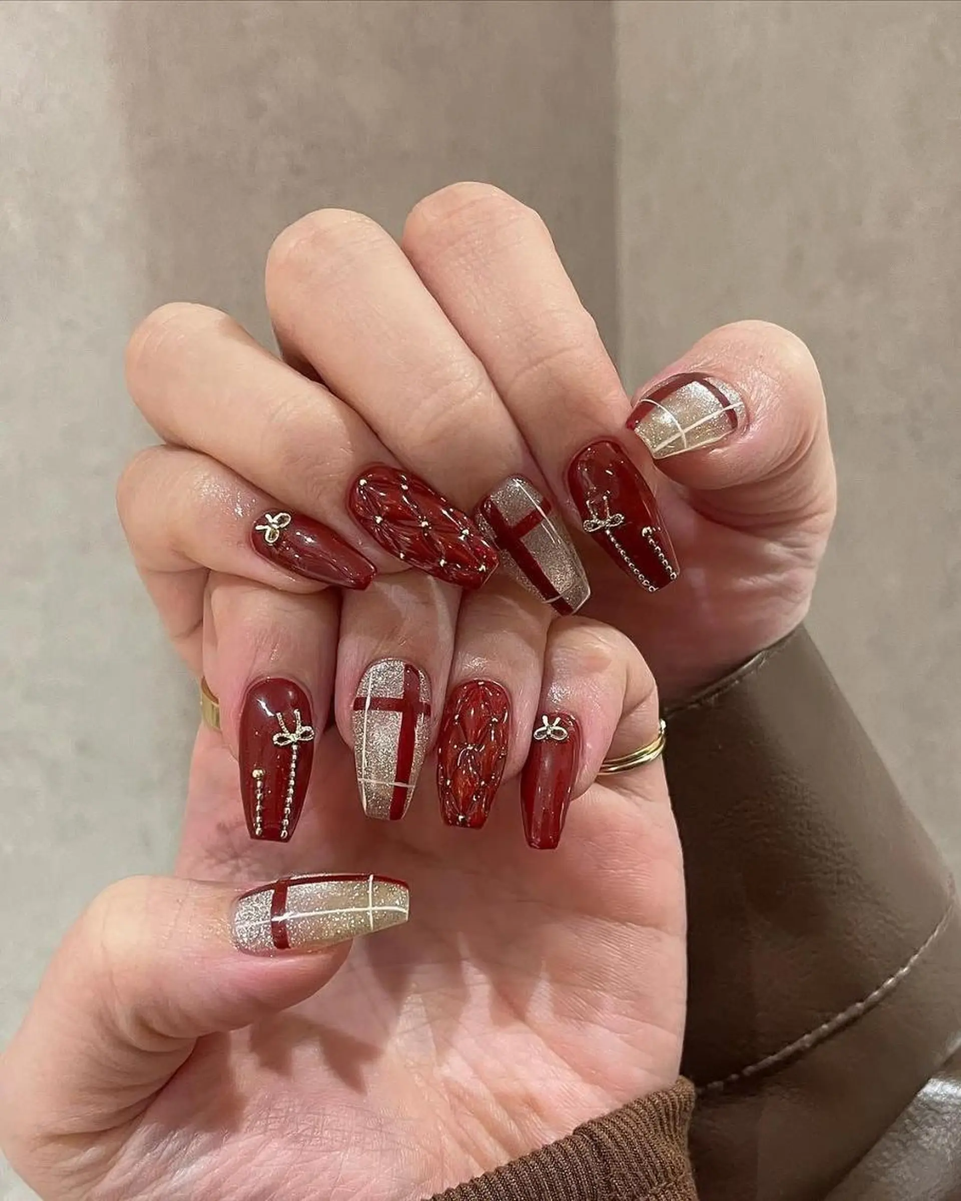 ネイル 長さ出し フレンチネイル グラデーション 卒業式 マグネットネイル Sora nail 長さ出し専門店のネイルデザイン