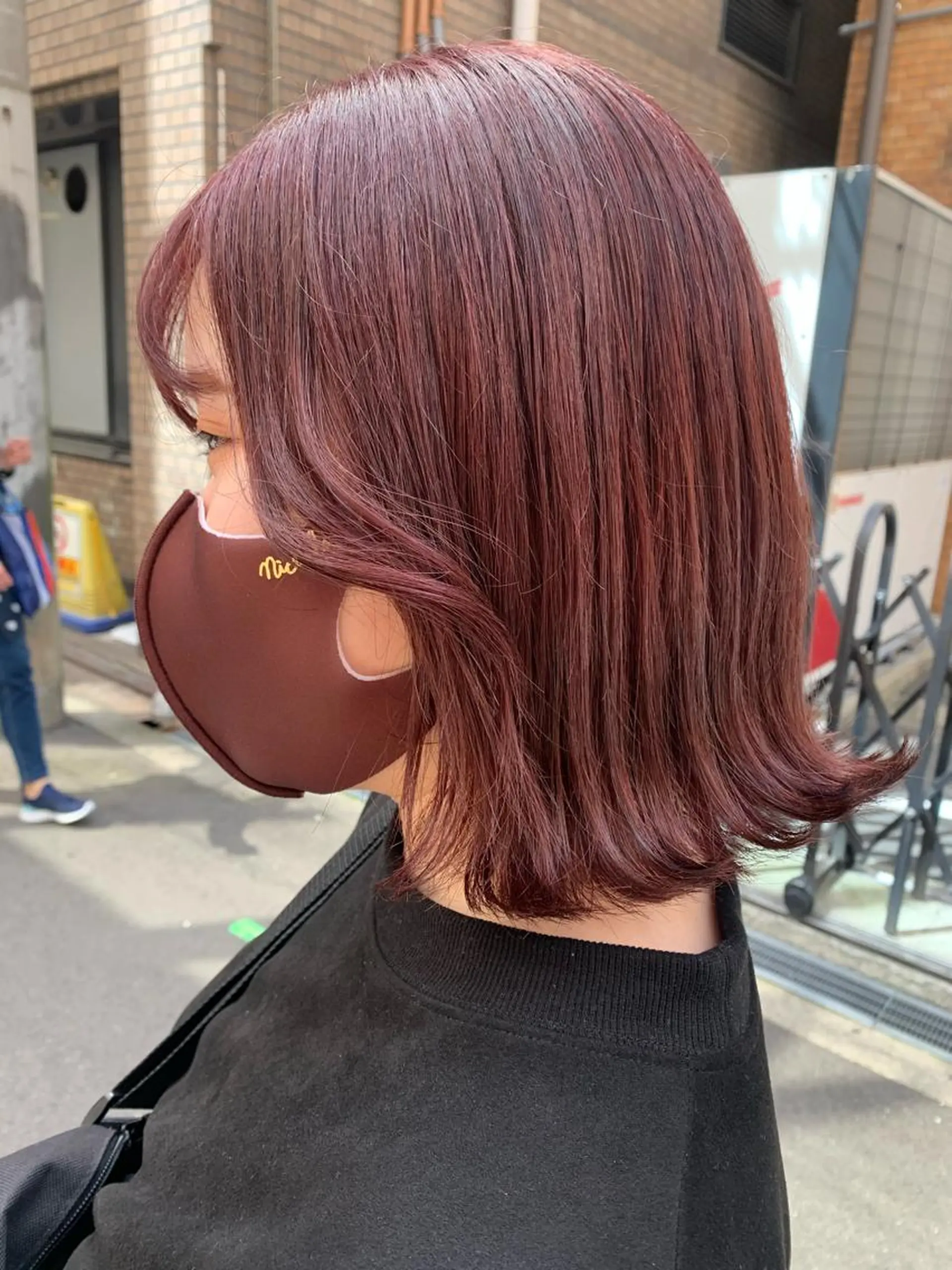 ミディアム カット ヘアカラー トリートメント 水田 希のヘアスタイル