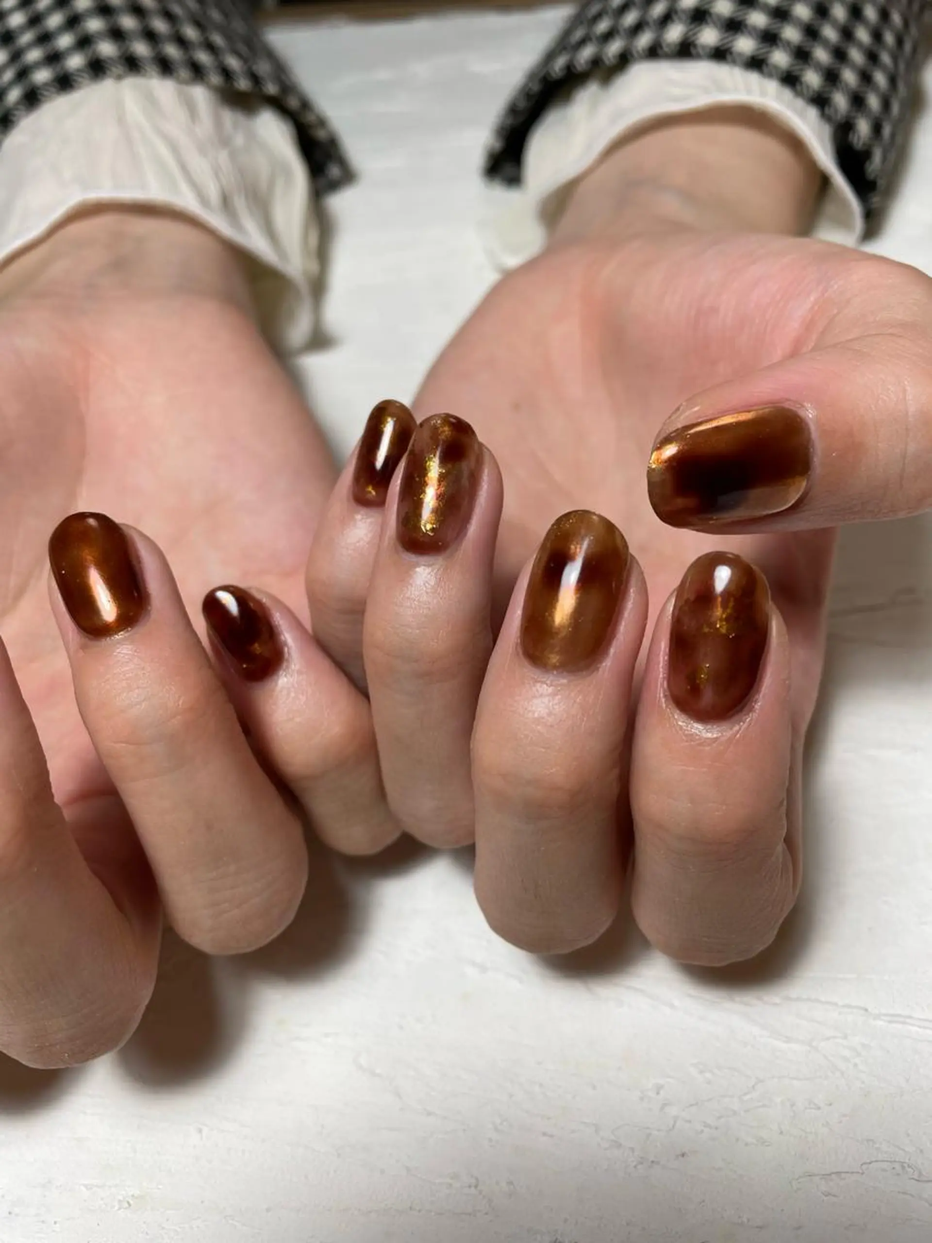 ネイル ニュアンスネイル シンプルネイル percent .%のネイルデザイン