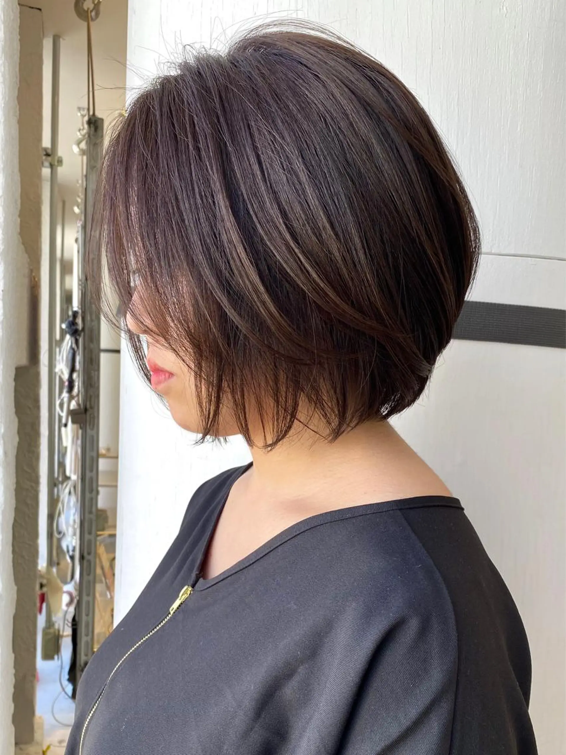 ミディアム カラー カット トリートメント ヘッドスパ welring hair salonのヘアスタイル