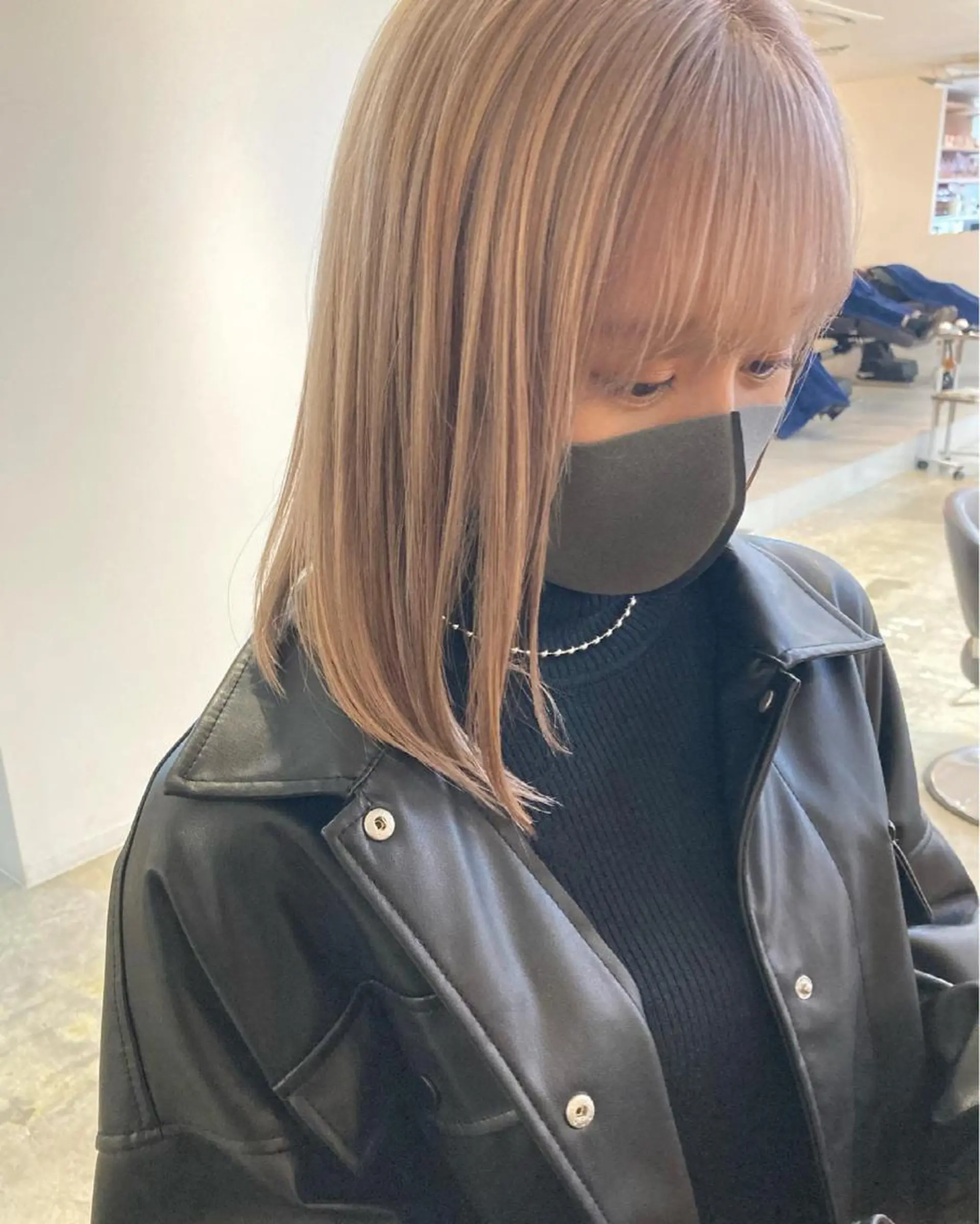 ミディアム カット ヘアカラー カラーリスト菅野 竜矢🌈のヘアスタイル