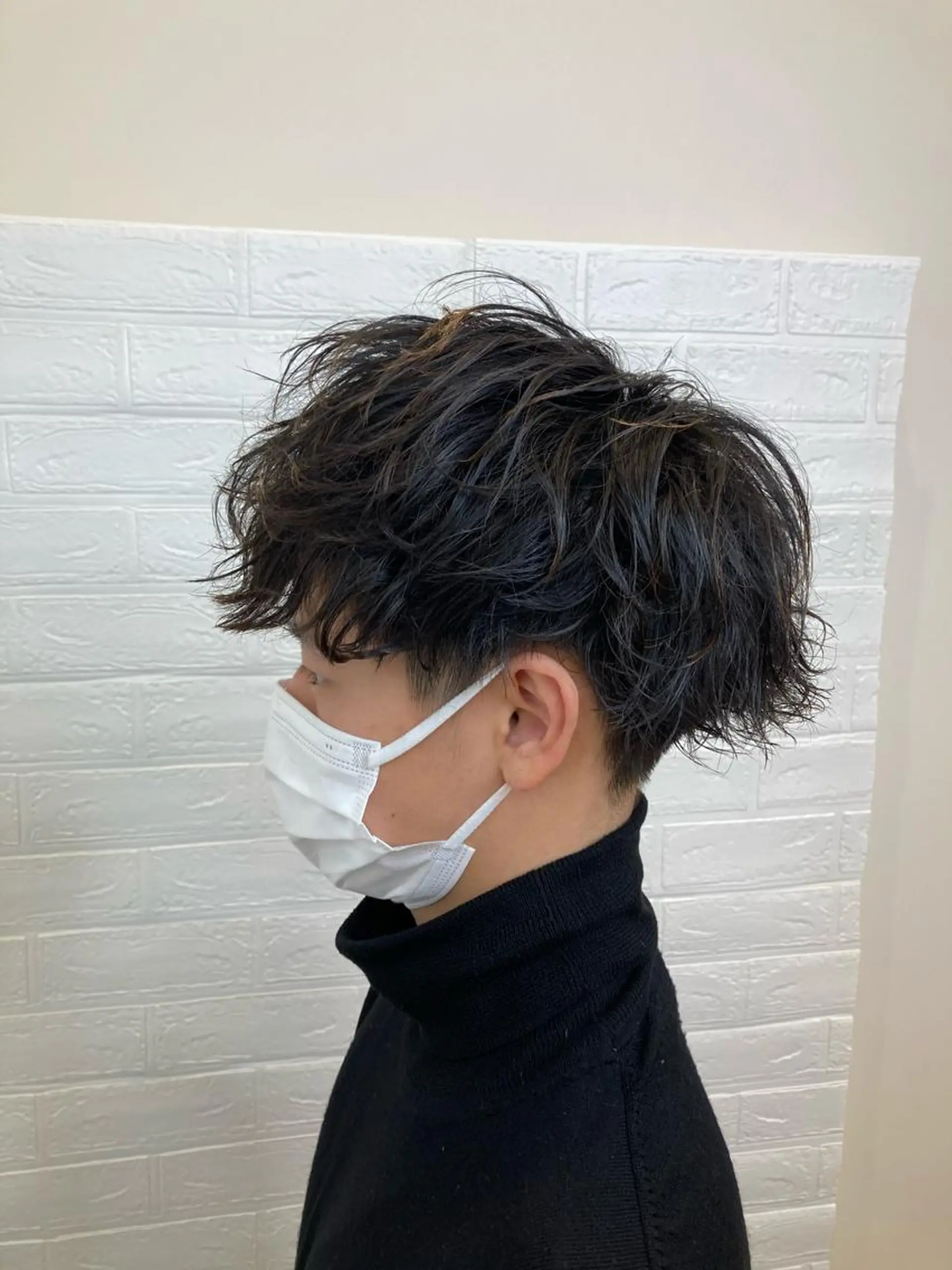 パーマ メンズ 黒川 真伍のヘアスタイル