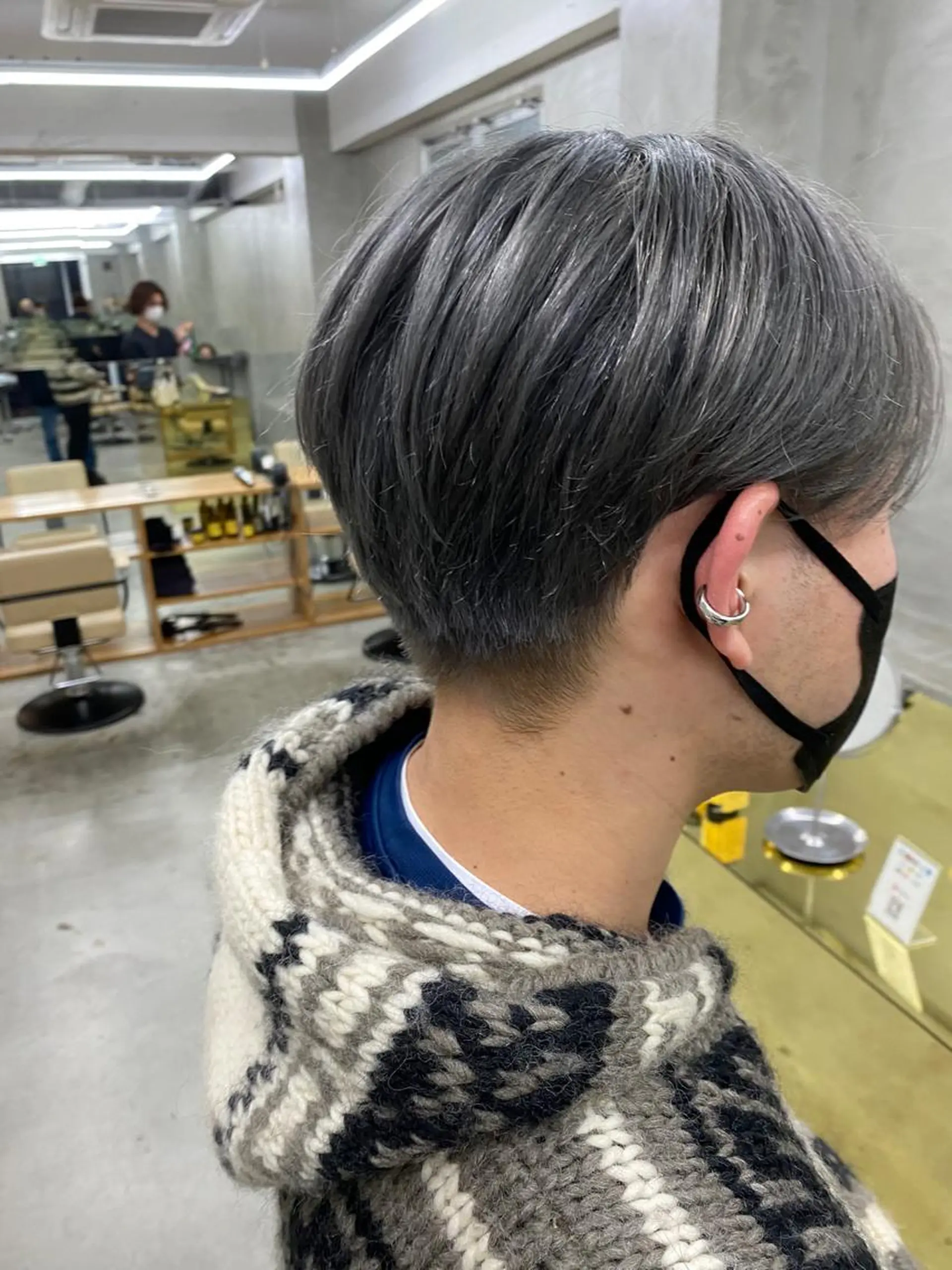 ショート カラー メンズ 無料カットモデル募集 🌱ひょうがのヘアスタイル