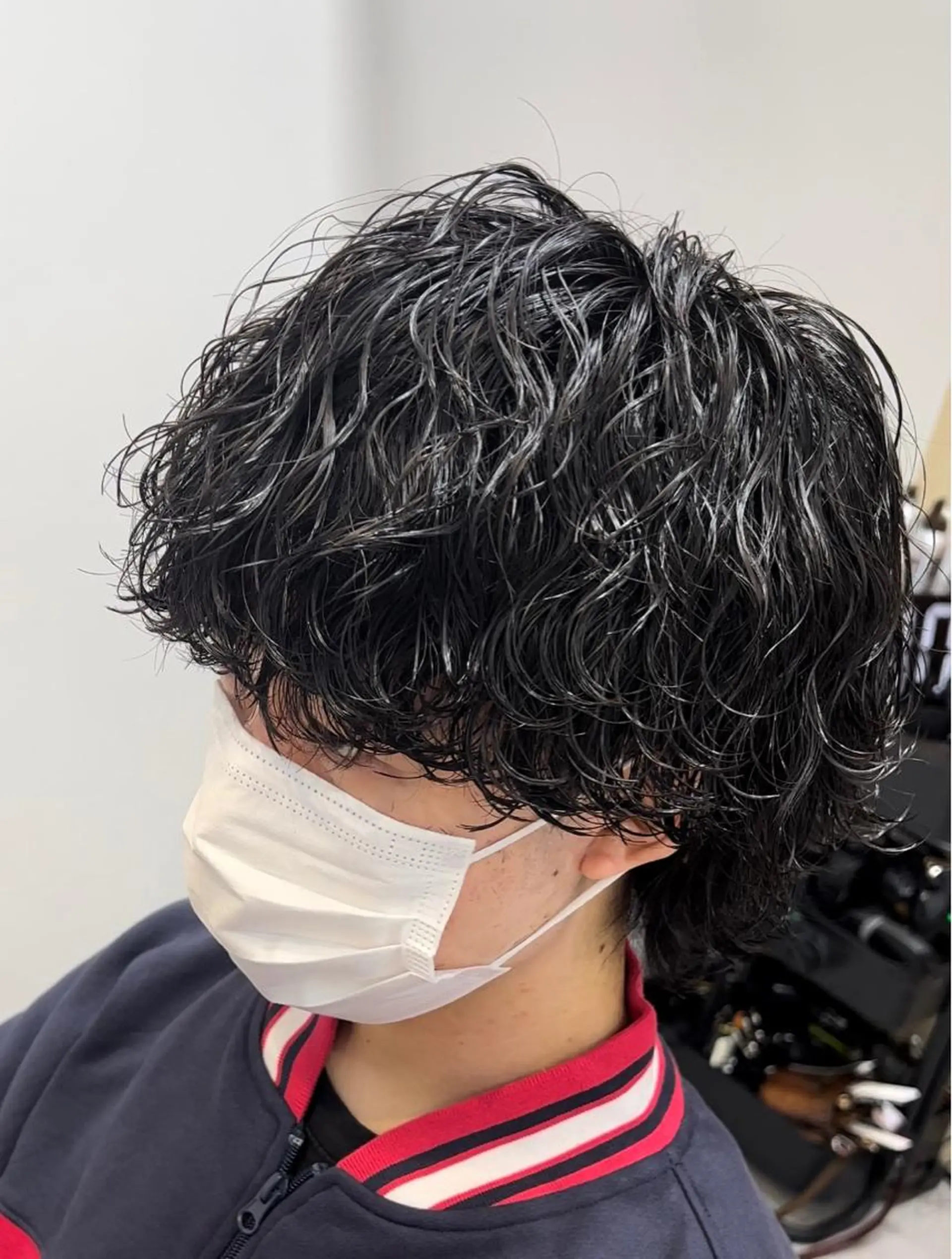 ミディアム パーマ メンズ メンズスタイル特化 /fifthりっくんのヘアスタイル