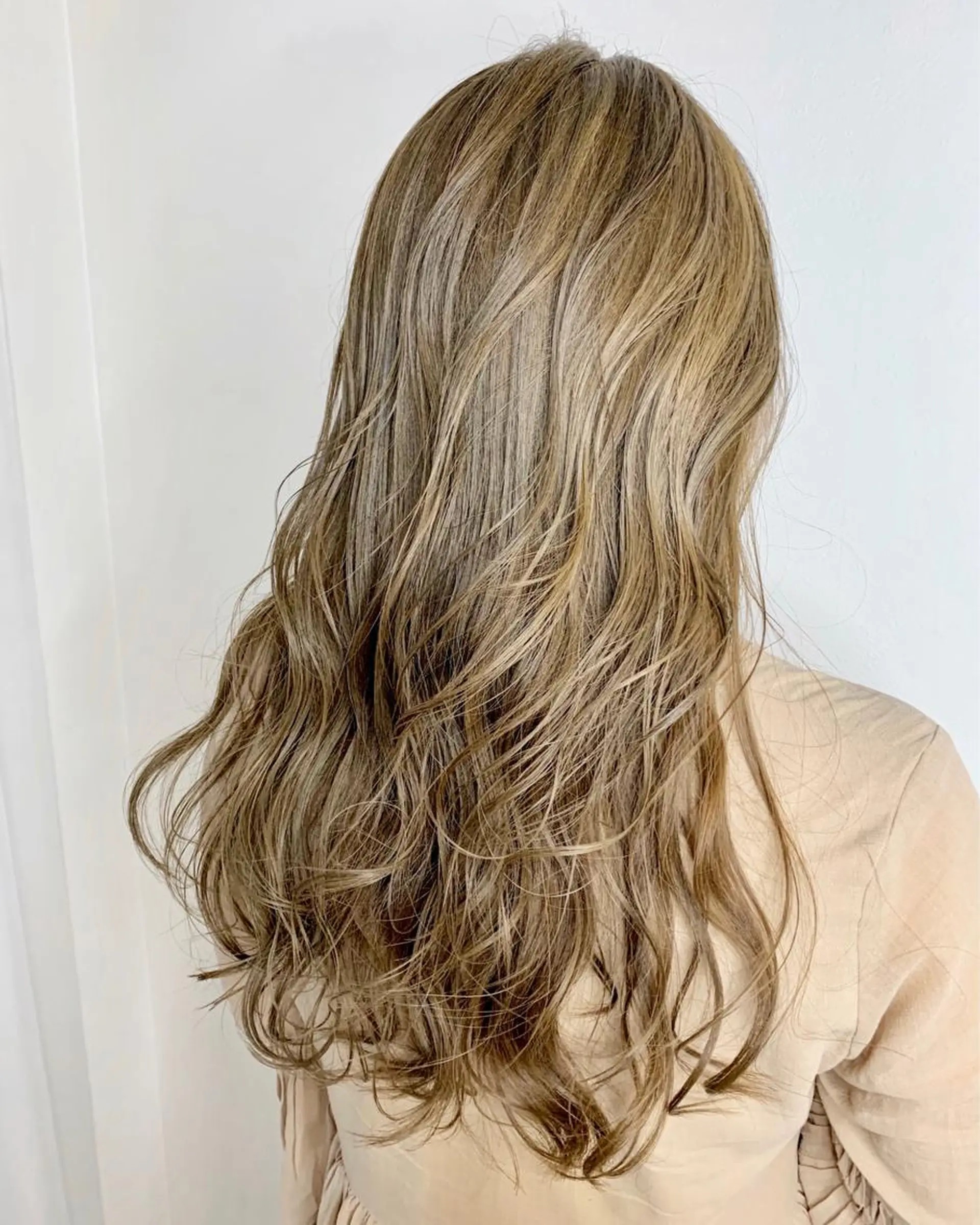 ロング カラー ヘアカラー トリートメント 酸性ストレート/ブリ ーチなし/中村 匠のヘアスタイル