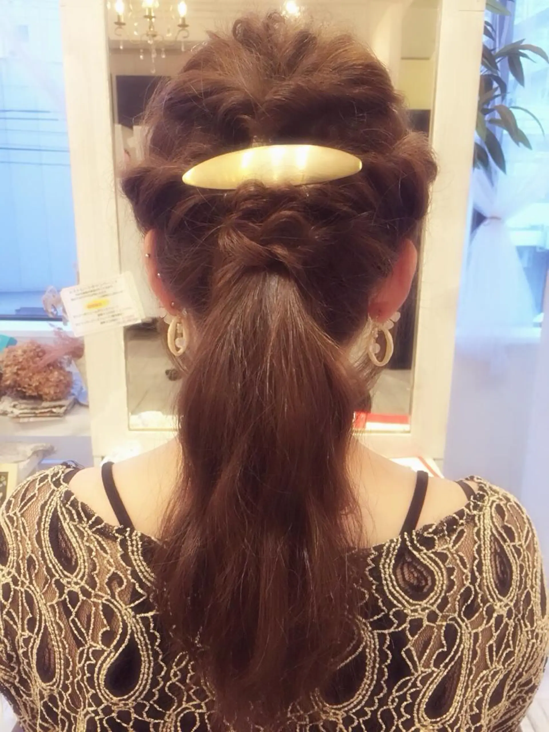 セミロング ロング LoRE hair 四条河原町　西尾友里のヘアスタイル