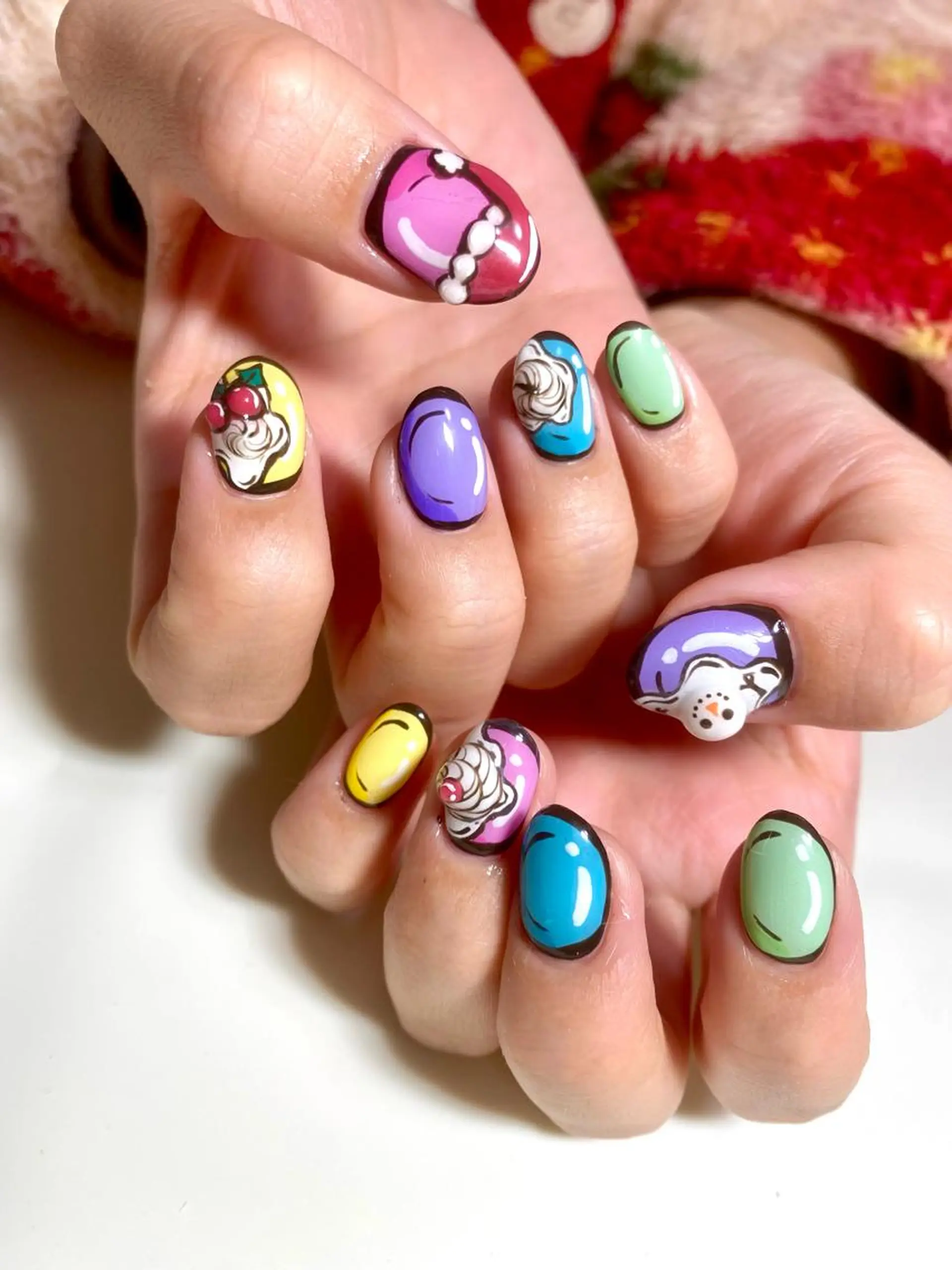 ネイル 0203ムニムサン 💙Airiのネイルデザイン