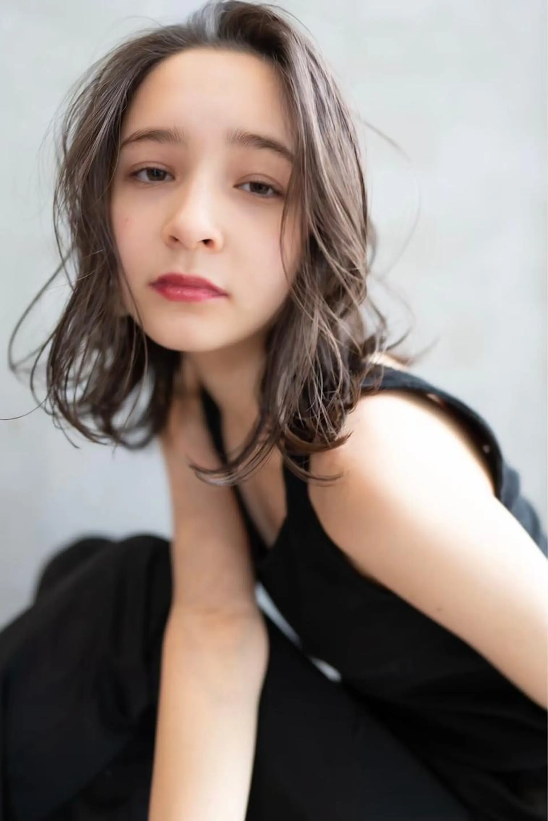 ミディアム 韓国レイヤー🇰🇷 韓国研修◎渋谷カイトのヘアスタイル