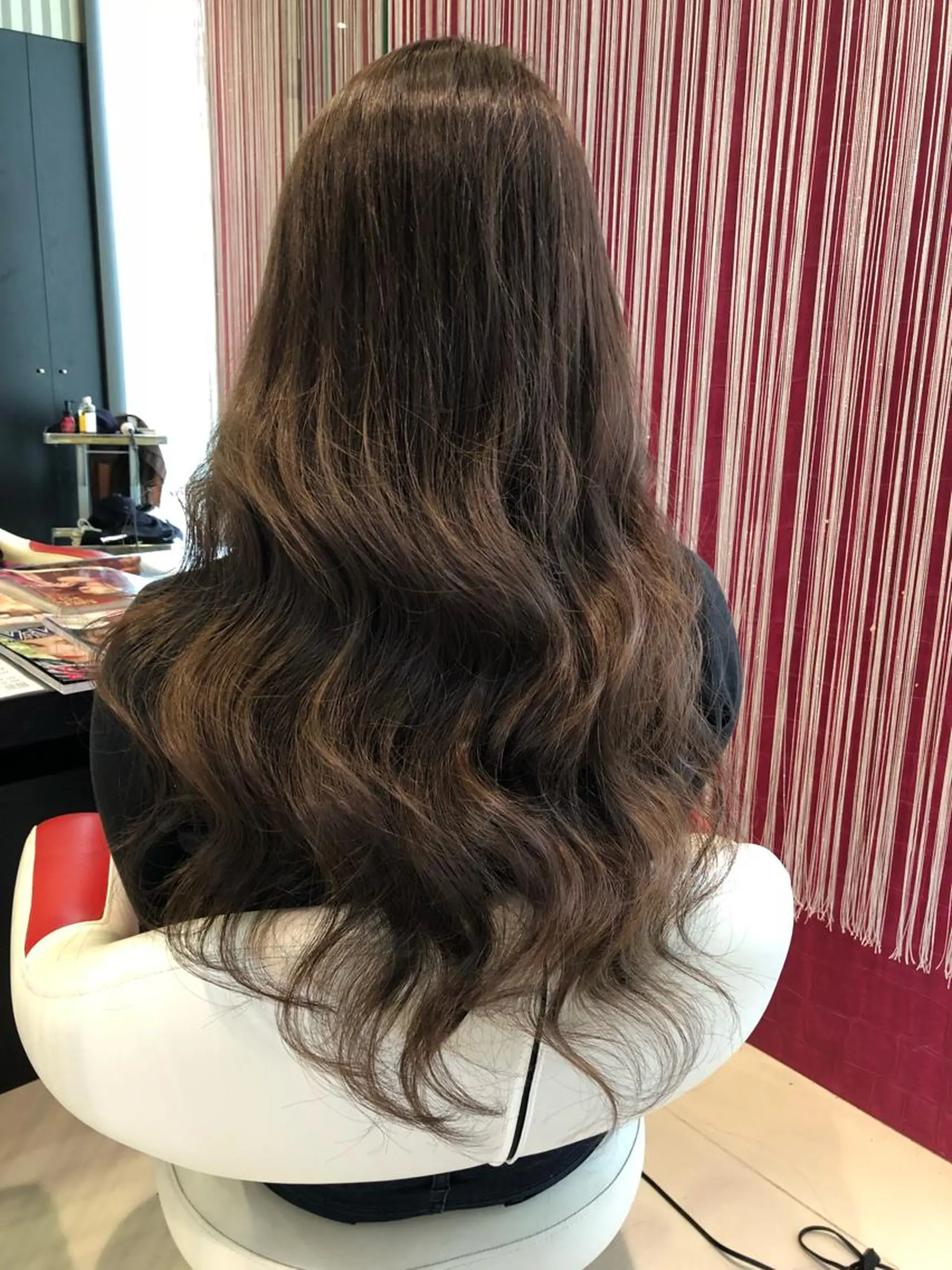 ミディアム カラー ヘアアレンジ ブラウンカラー 透明感カラー ヘアカラー トリートメント 大塚 貴之のヘアスタイル