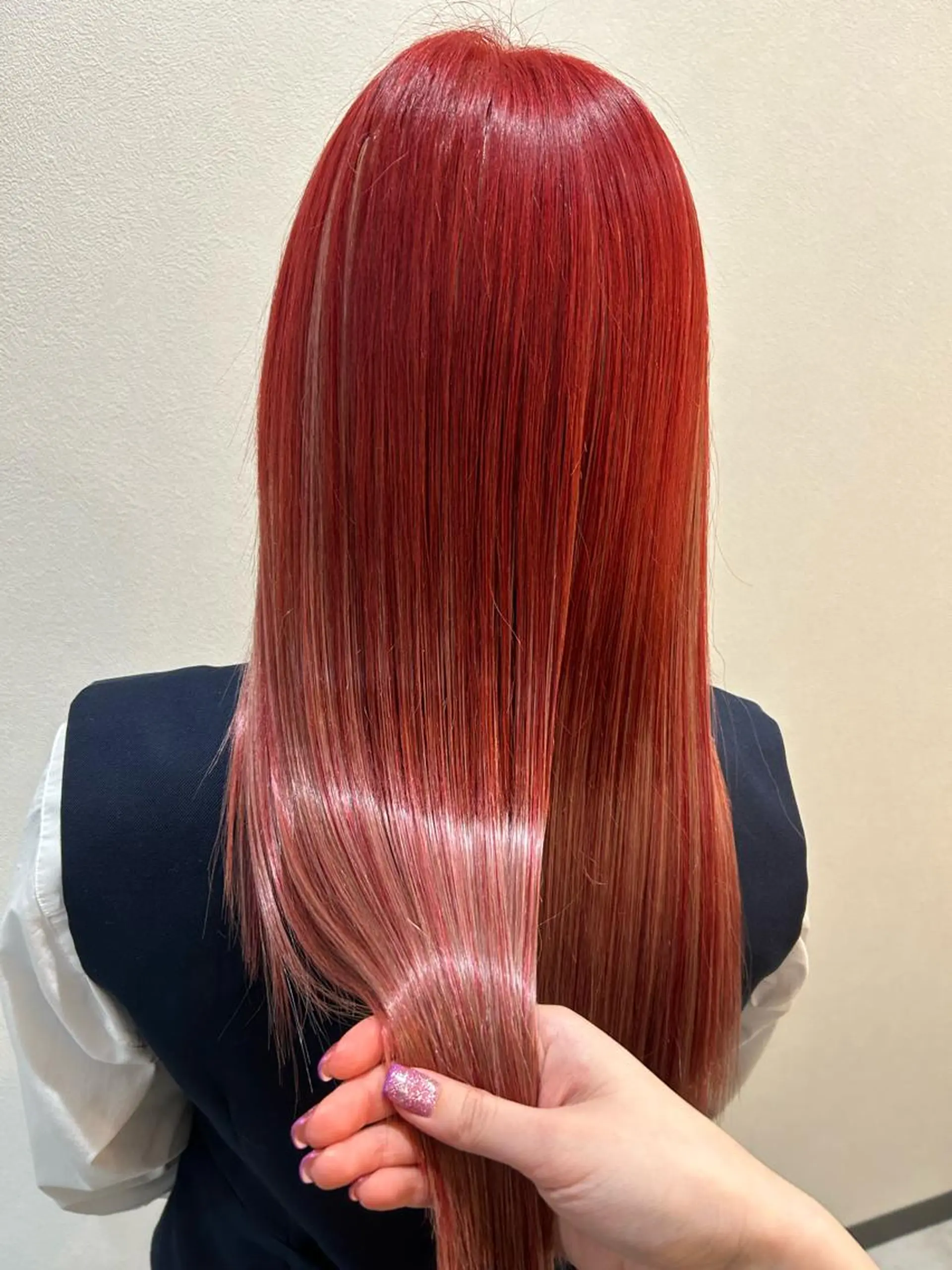 ロング ヘアカラー エクステ 🩵ララモアナ nazu🩵のヘアスタイル