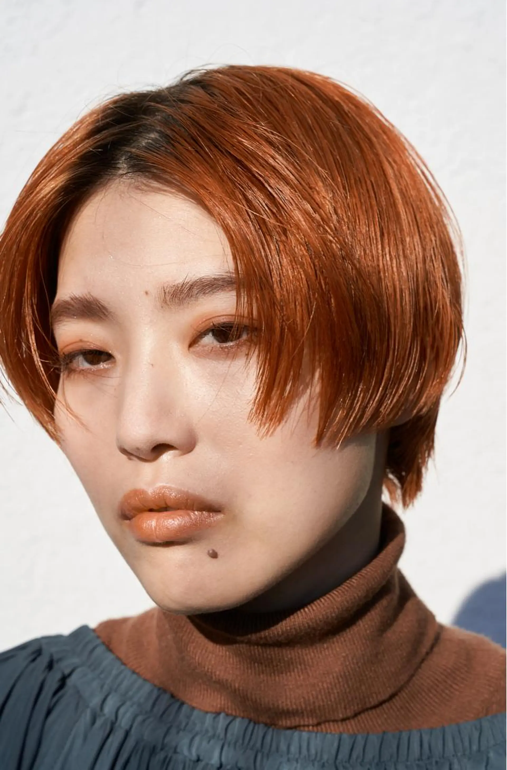 ショート ヘアカラー 栗栖 颯のヘアスタイル