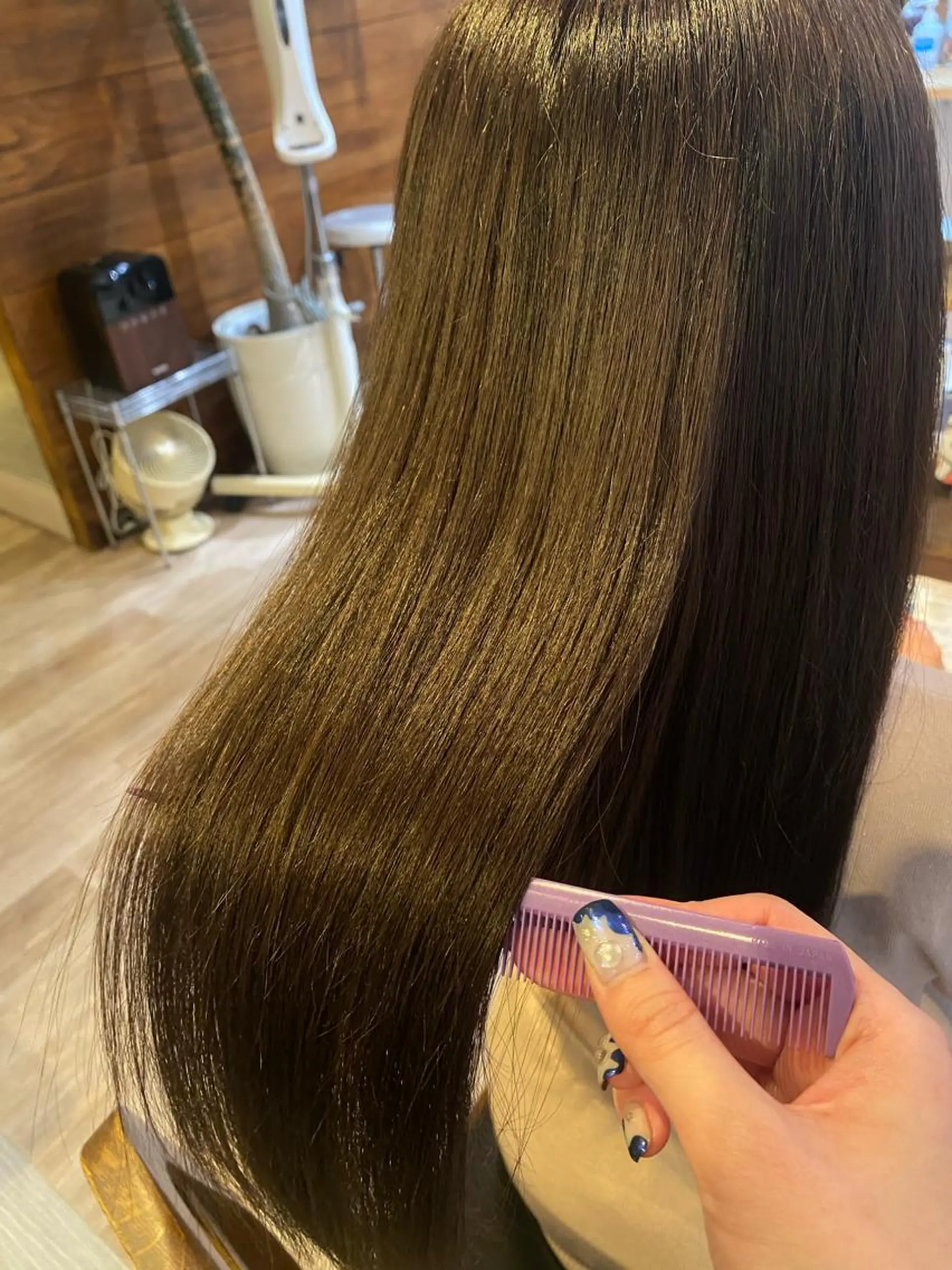 ロング カラー niconail 🧣ayu 📍烏山のネイルデザイン