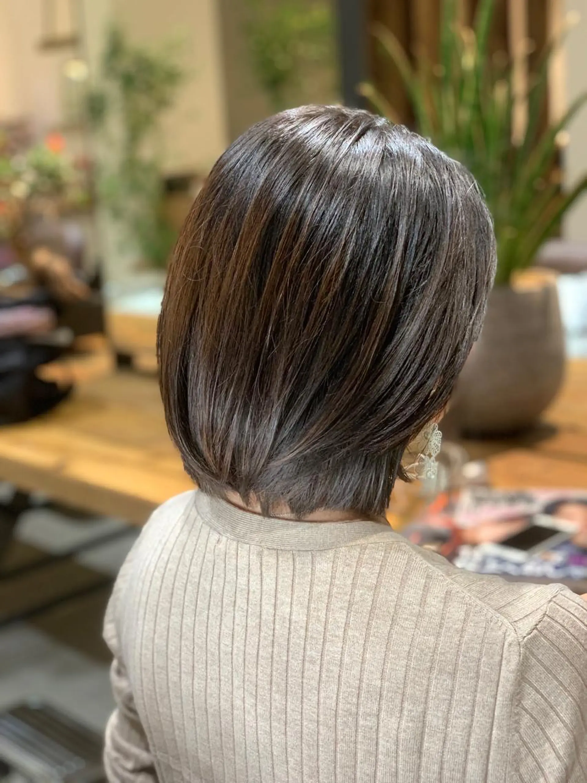 ミディアム カラー 門脇 直也のヘアスタイル