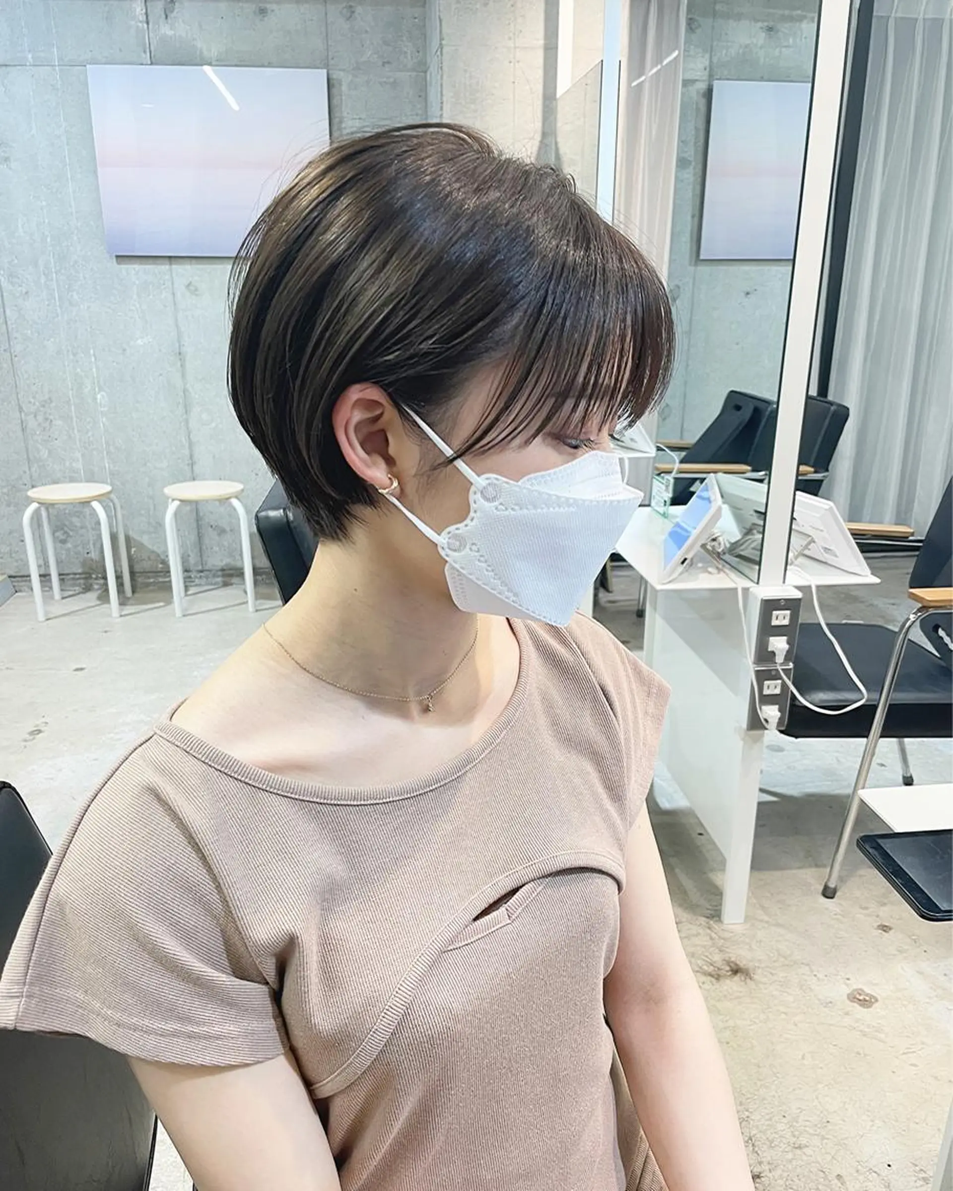 ショート カラー 【ショートカット 美髪矯正】今井隆太のヘアスタイル