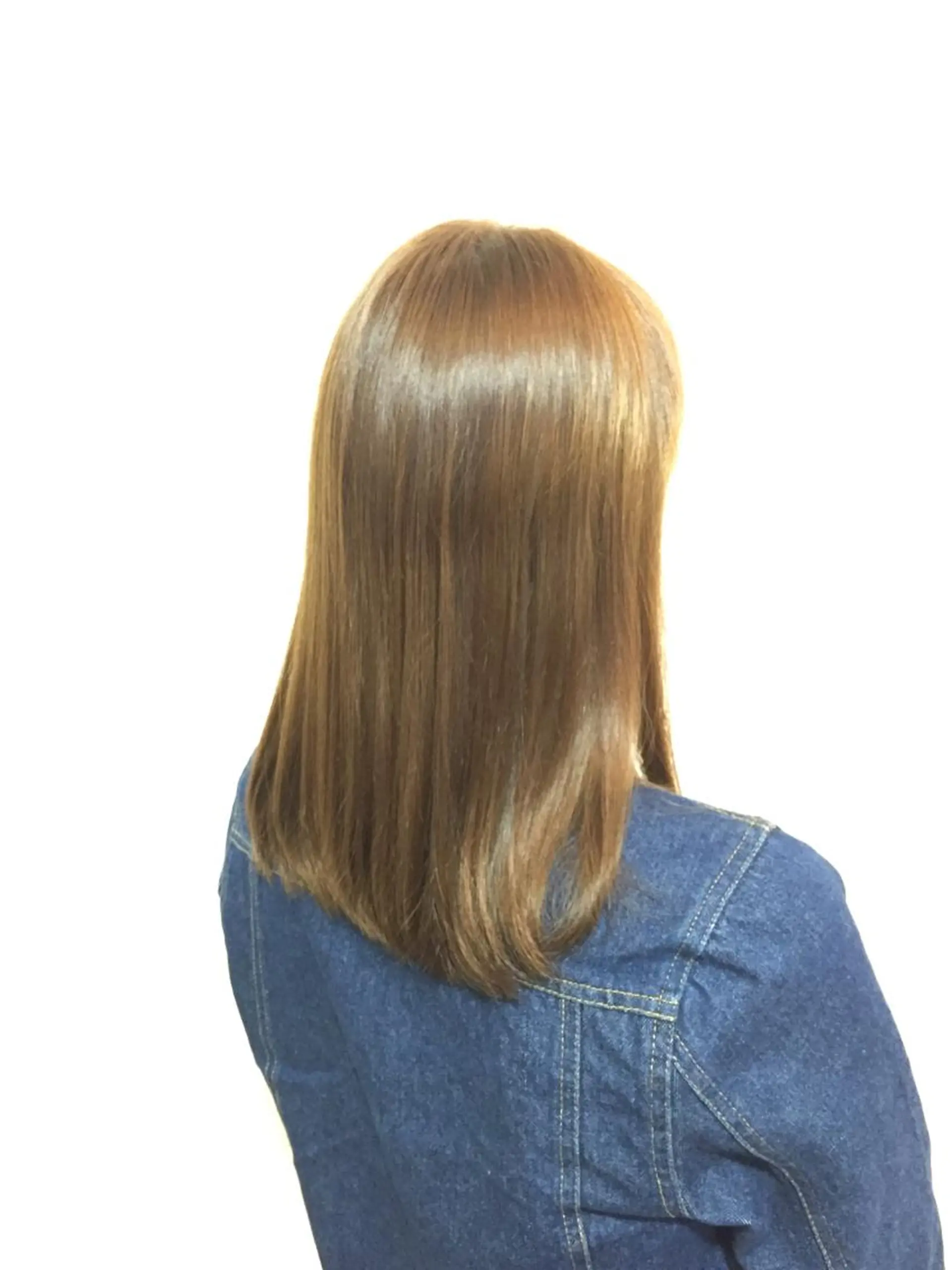 ロング カラー ブリーチ ブリーチなしカラー 💓シールエクステ ルミエールのヘアスタイル