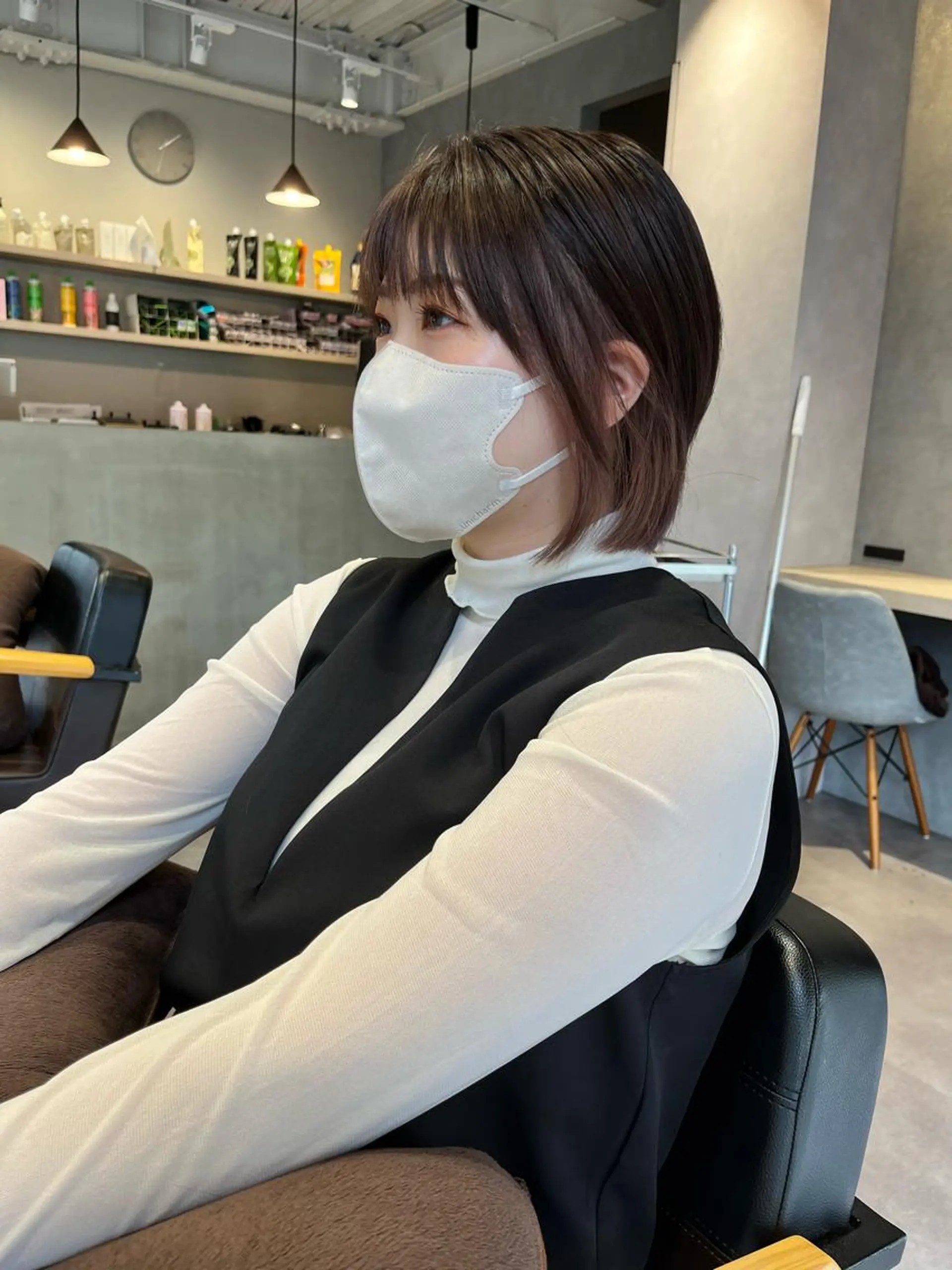 ショート カット ヘアカラー ヘッドスパ 佐藤優太朗 似合わせ/髪質改善のヘアスタイル