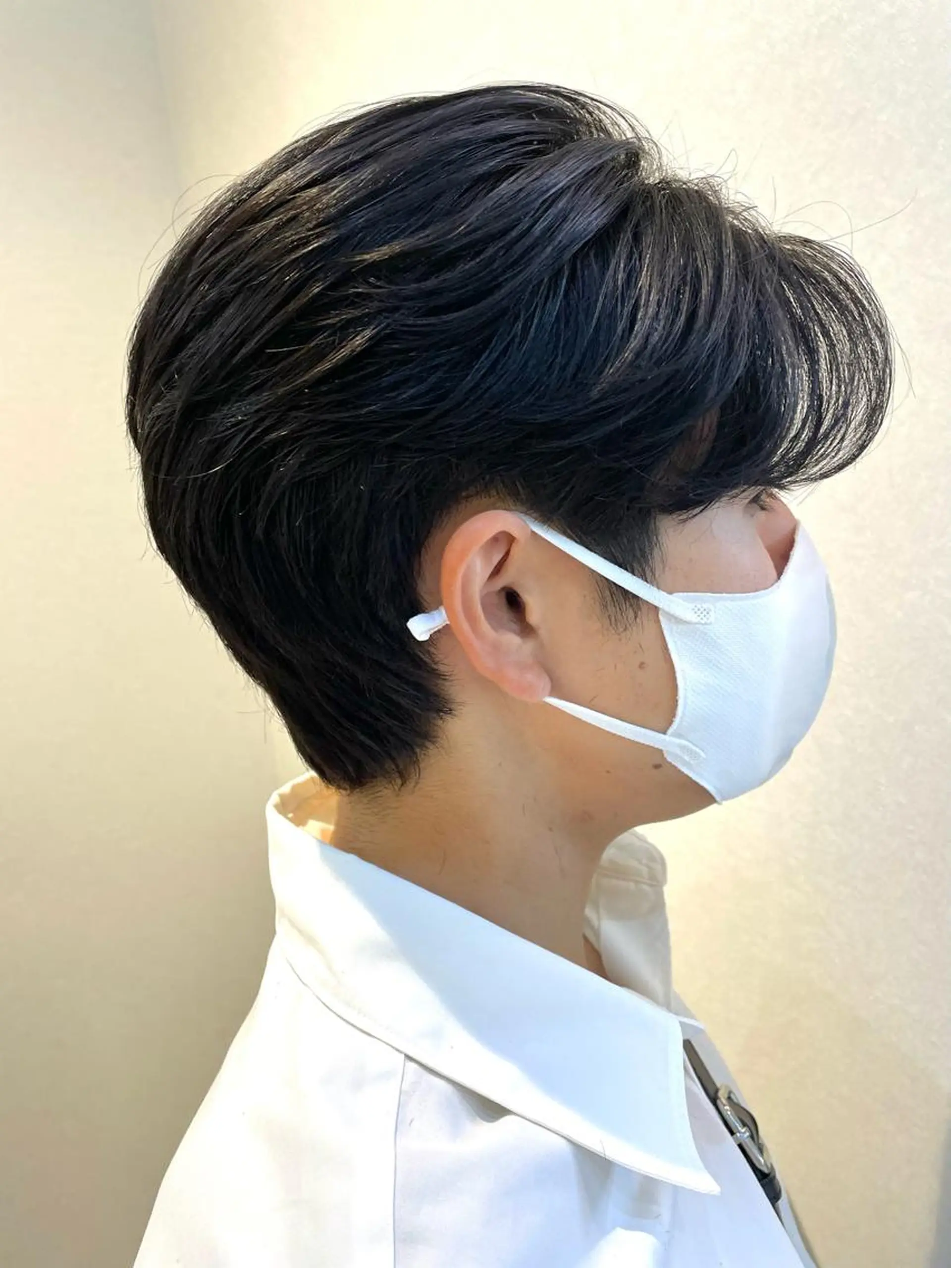 ショート パーマ メンズ カット ヘアカラー 蔵前🫧韓国風レイヤ ーカット🫧KAHOのヘアスタイル