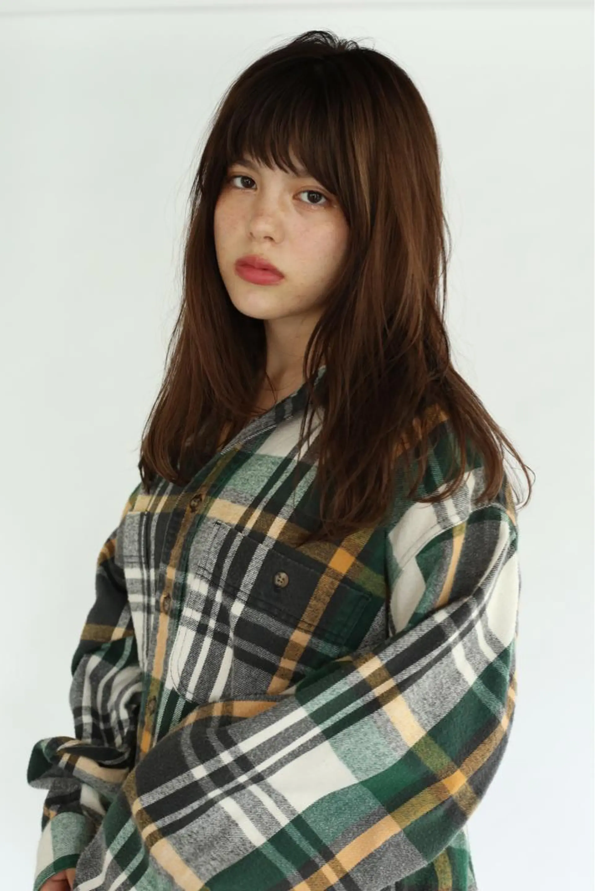 ロング カット トリートメント MAYU 💚森下のヘアスタイル