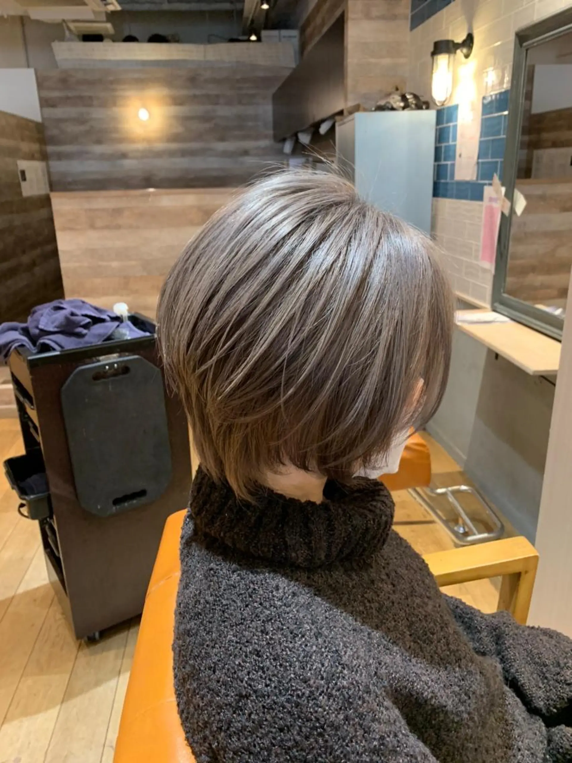 カラー 🎖大人ショート🎖 河越守のヘアスタイル