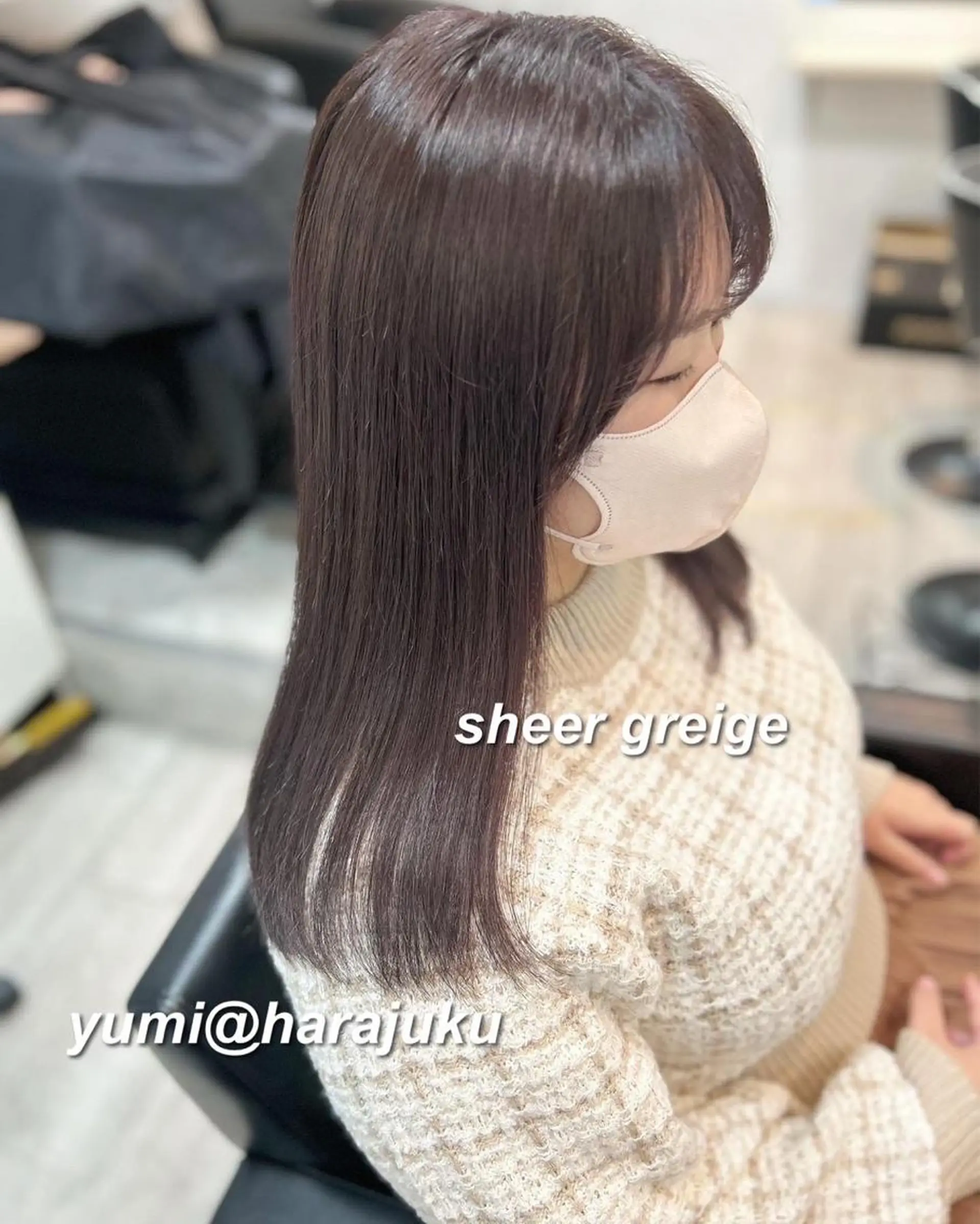 セミロング カラー パーマ ヘアアレンジ メンズ ワット 原宿のヘアスタイル