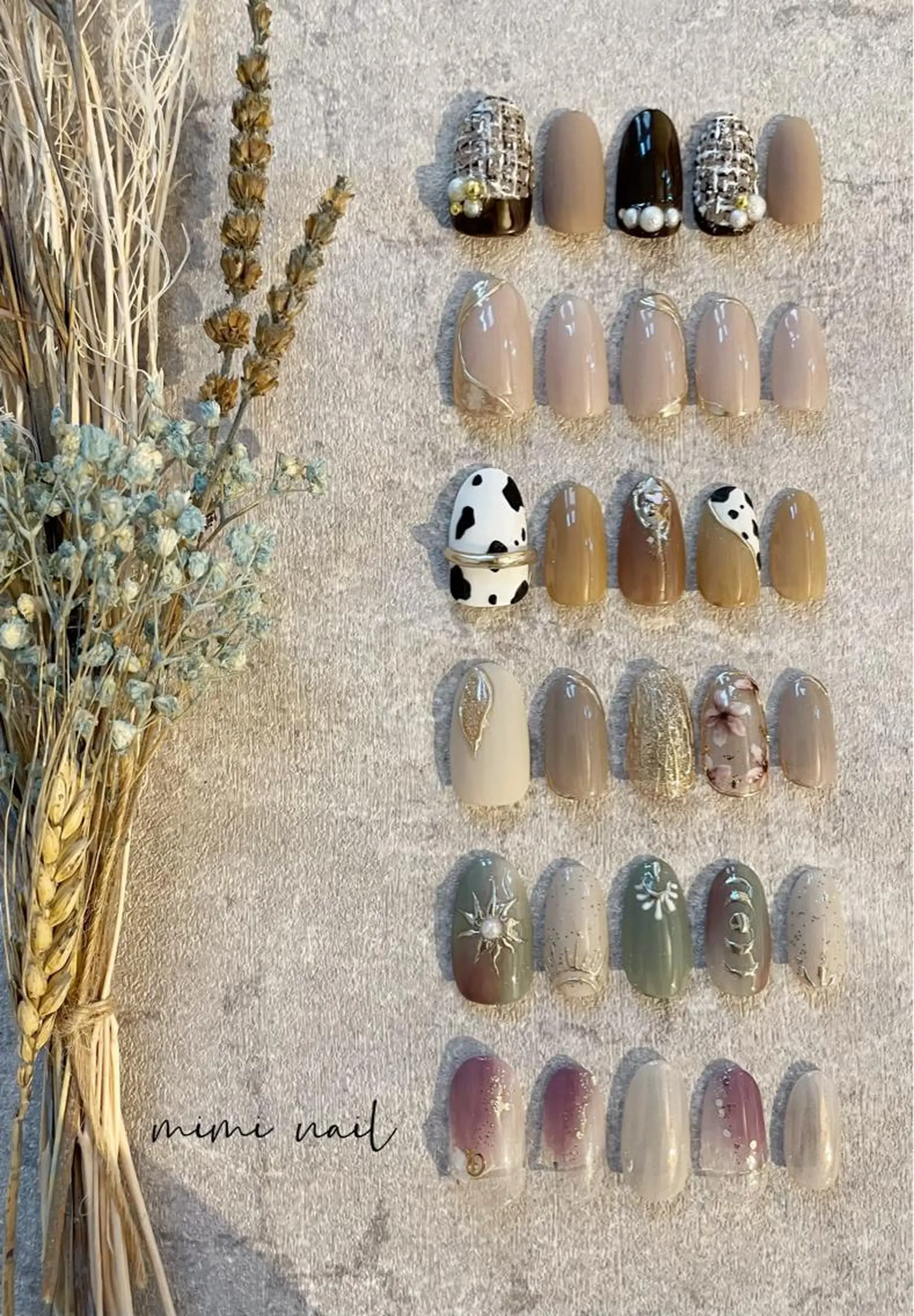 ネイル ハンドネイル mimi nailのネイルデザイン