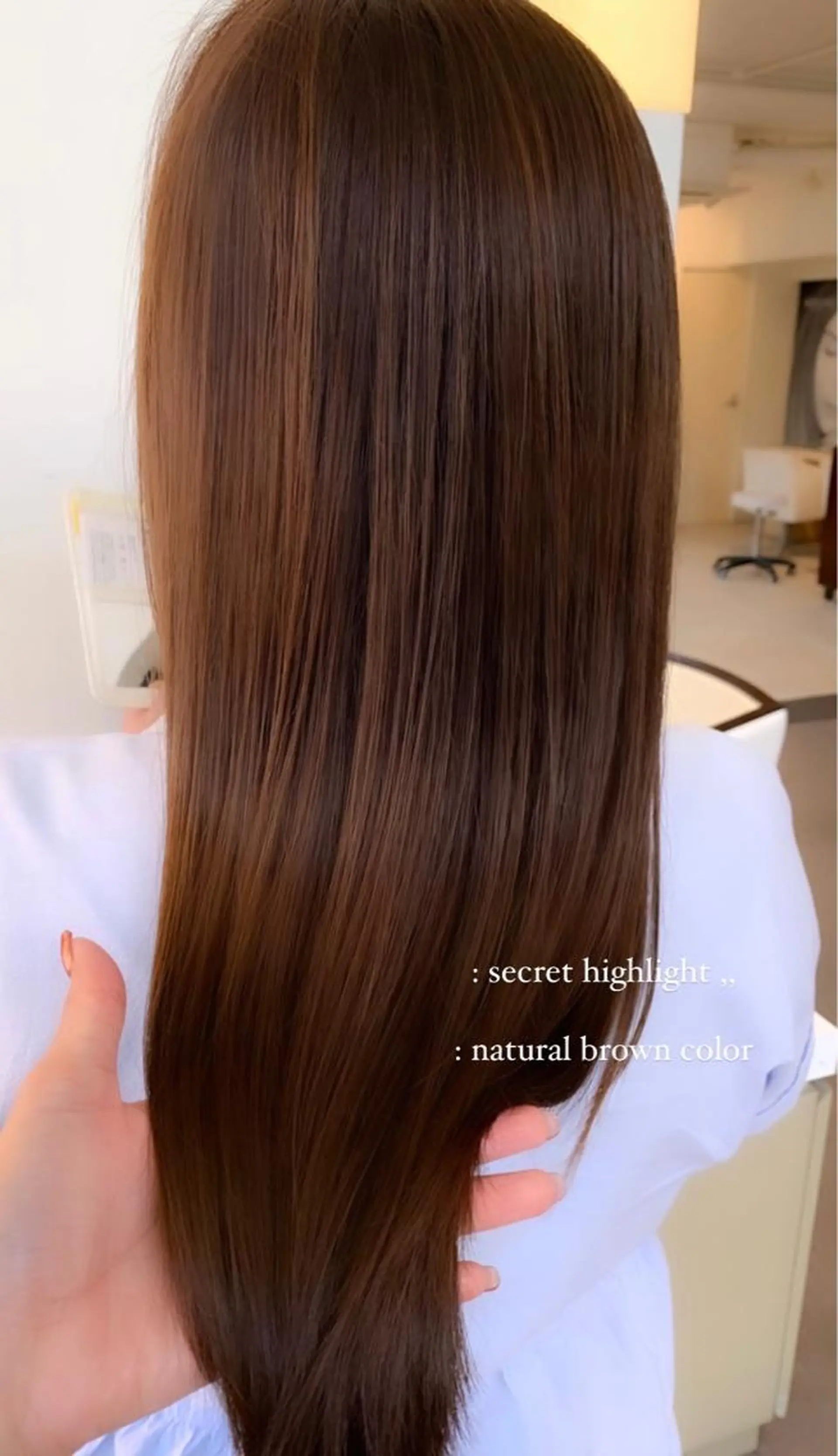 セミロング 🎀レイヤー・艶カラ ー🎀YUMEKAのヘアスタイル