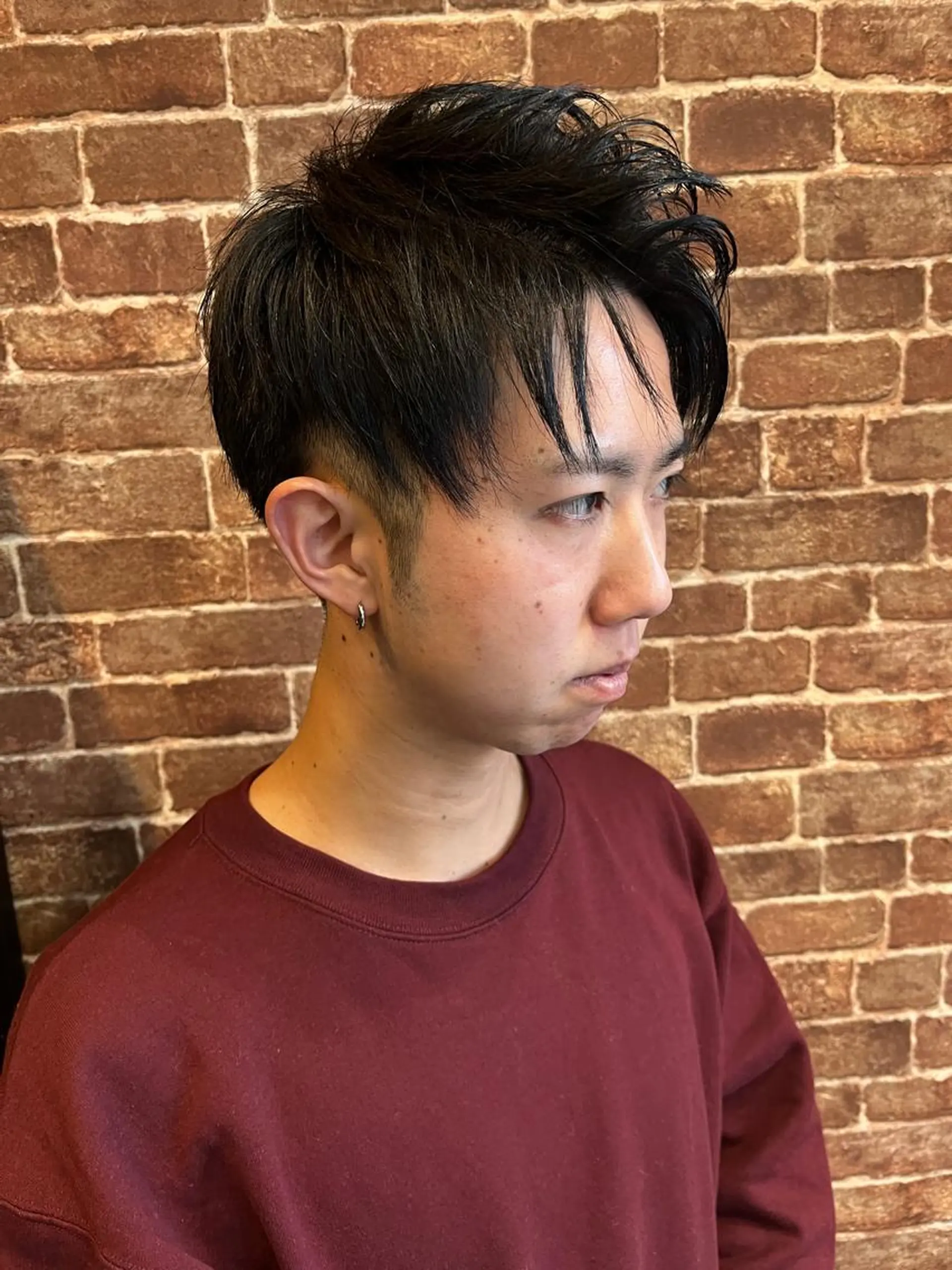 ショート カラー パーマ ヘアアレンジ メンズ キッズ ネイル マツエク・マツパ アイブロウ メンズブリーチ メンズハイライト メンズインナーカラー メンズ韓国風 ブリーチ 久木原 ゆりのヘアスタイル