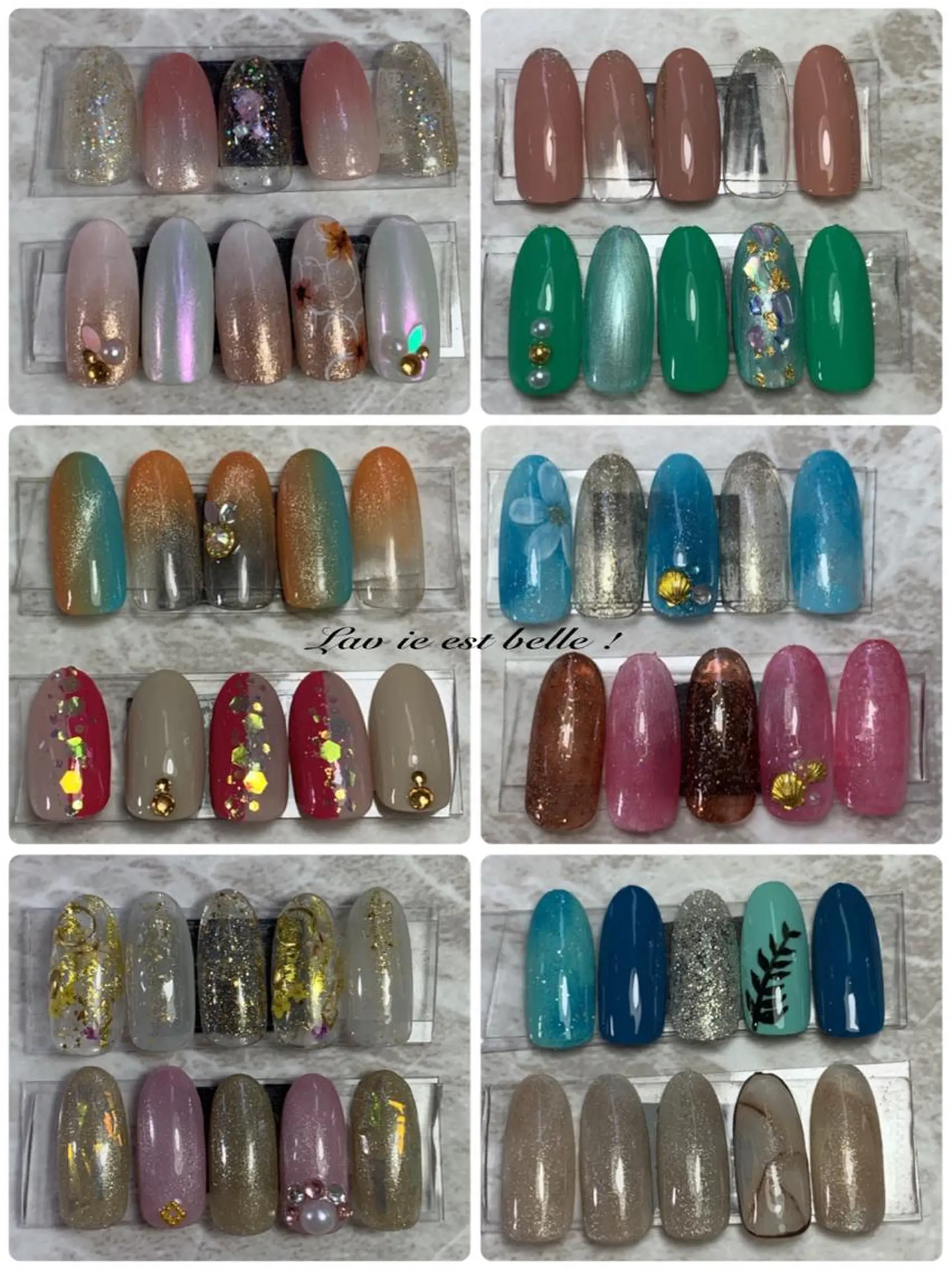 ネイル アトリエ ラヴィエベルのネイルデザイン