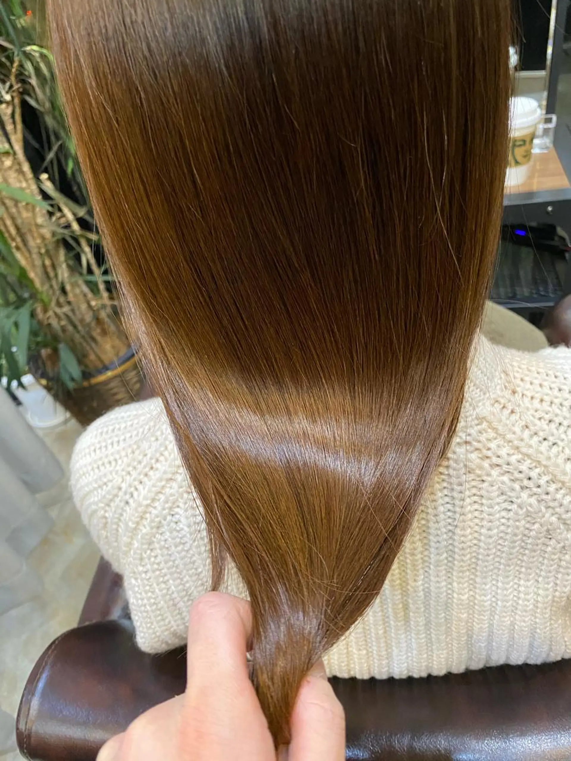 ロング カット トリートメント youres hair 髪質改善トリートメント&ヘッドスパ　恵比寿本店【ユアーズ　ヘア】所属・✨美髪エステ✨ 佐々木みなみのヘアスタイル