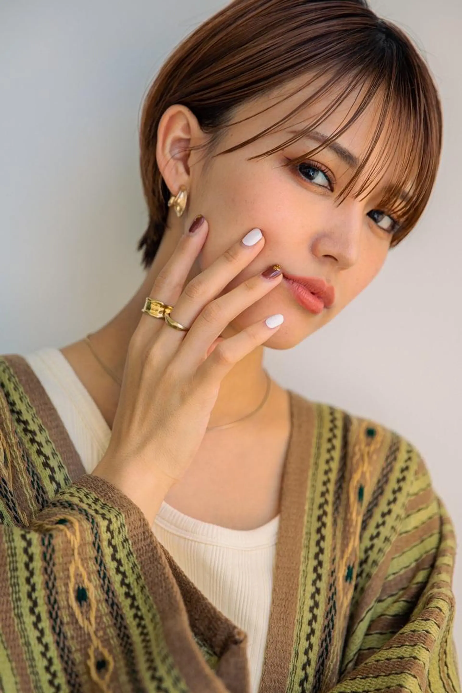 ショート カラー CLAN クランのヘアスタイル