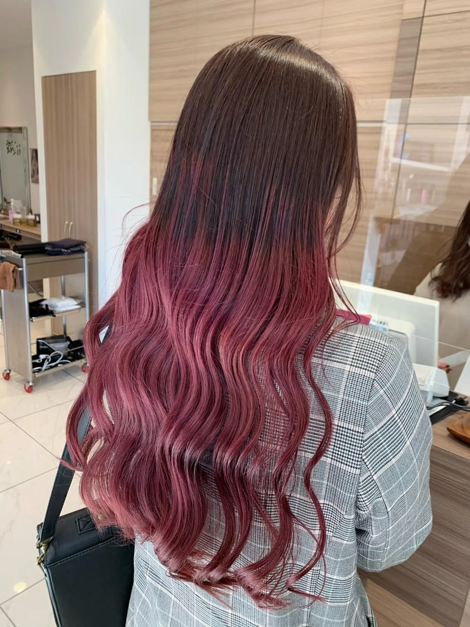 ロング カラー ヘアカラー トリートメント 上尾/ママ美容師🫧 𝐌𝐞𝐢のヘアスタイル