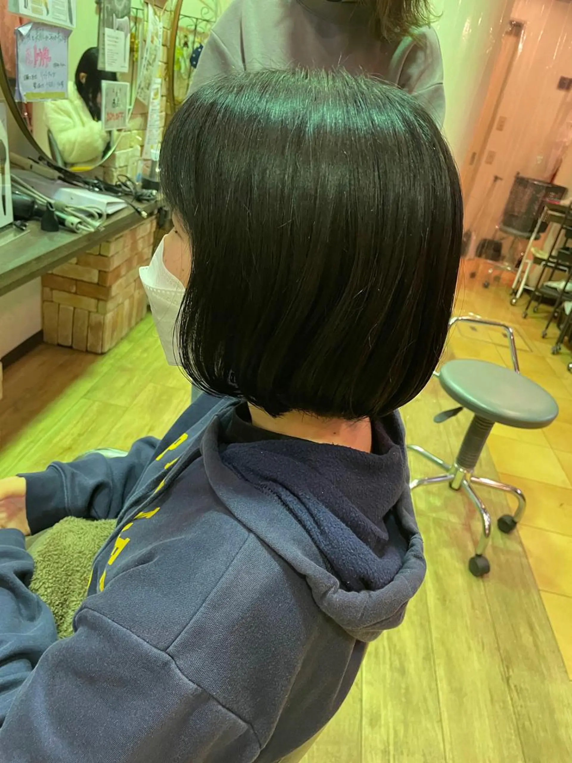 ミディアム hair make echo滿木あい花のヘアスタイル