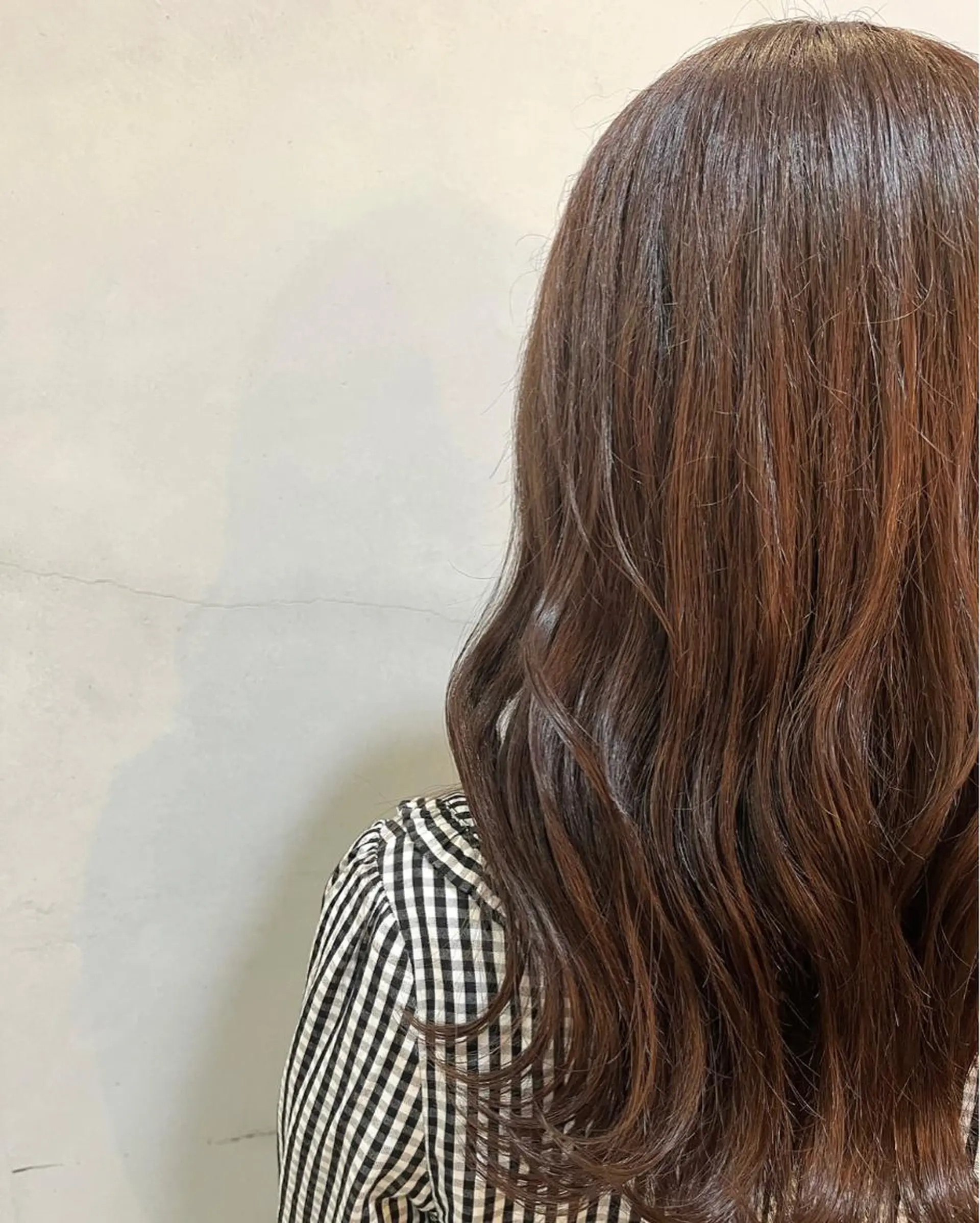 セミロング カラー 仲村 夏希のヘアスタイル