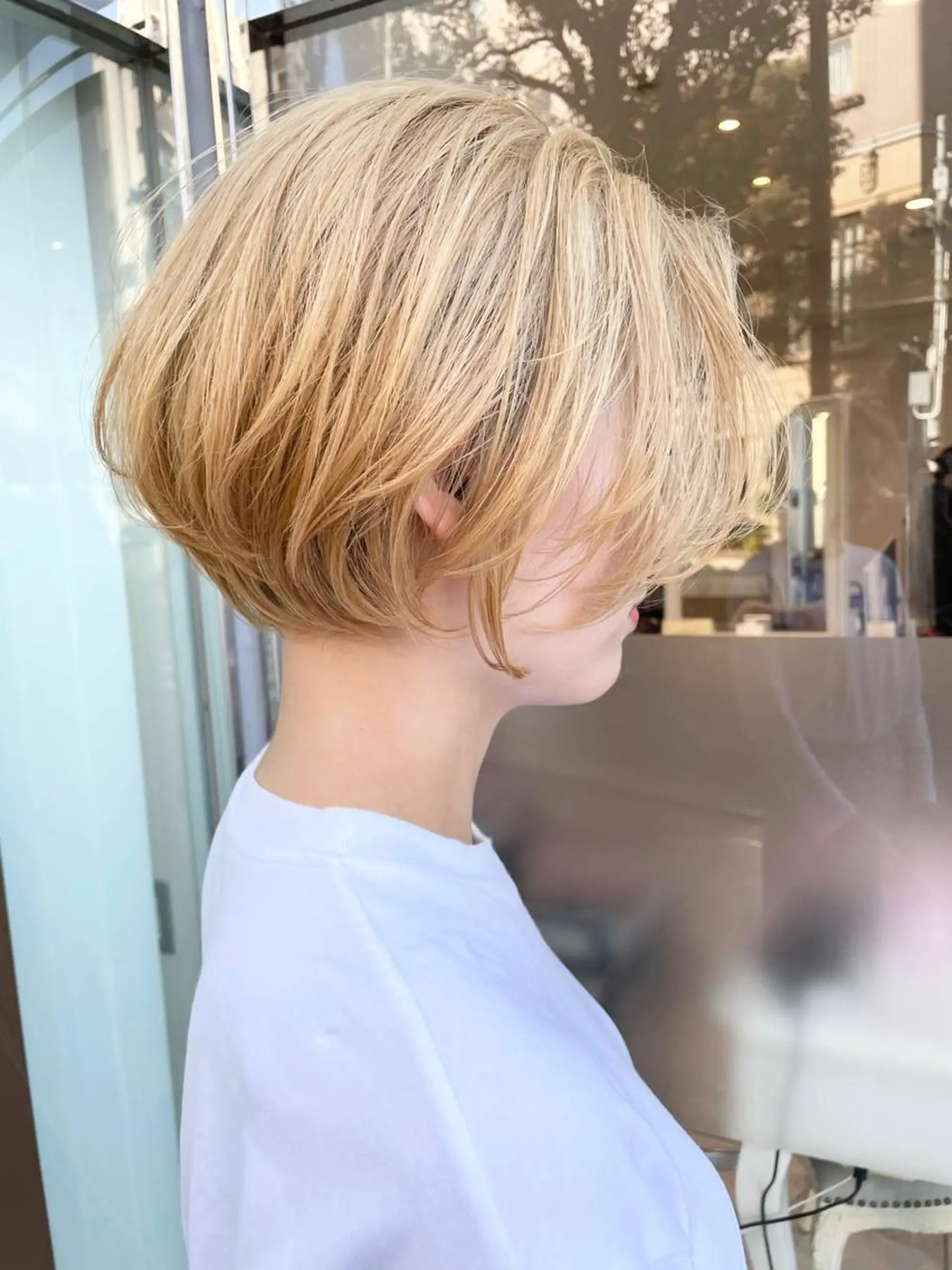 ショート 三鷹で1番ショート ボブをカットする新谷のヘアスタイル