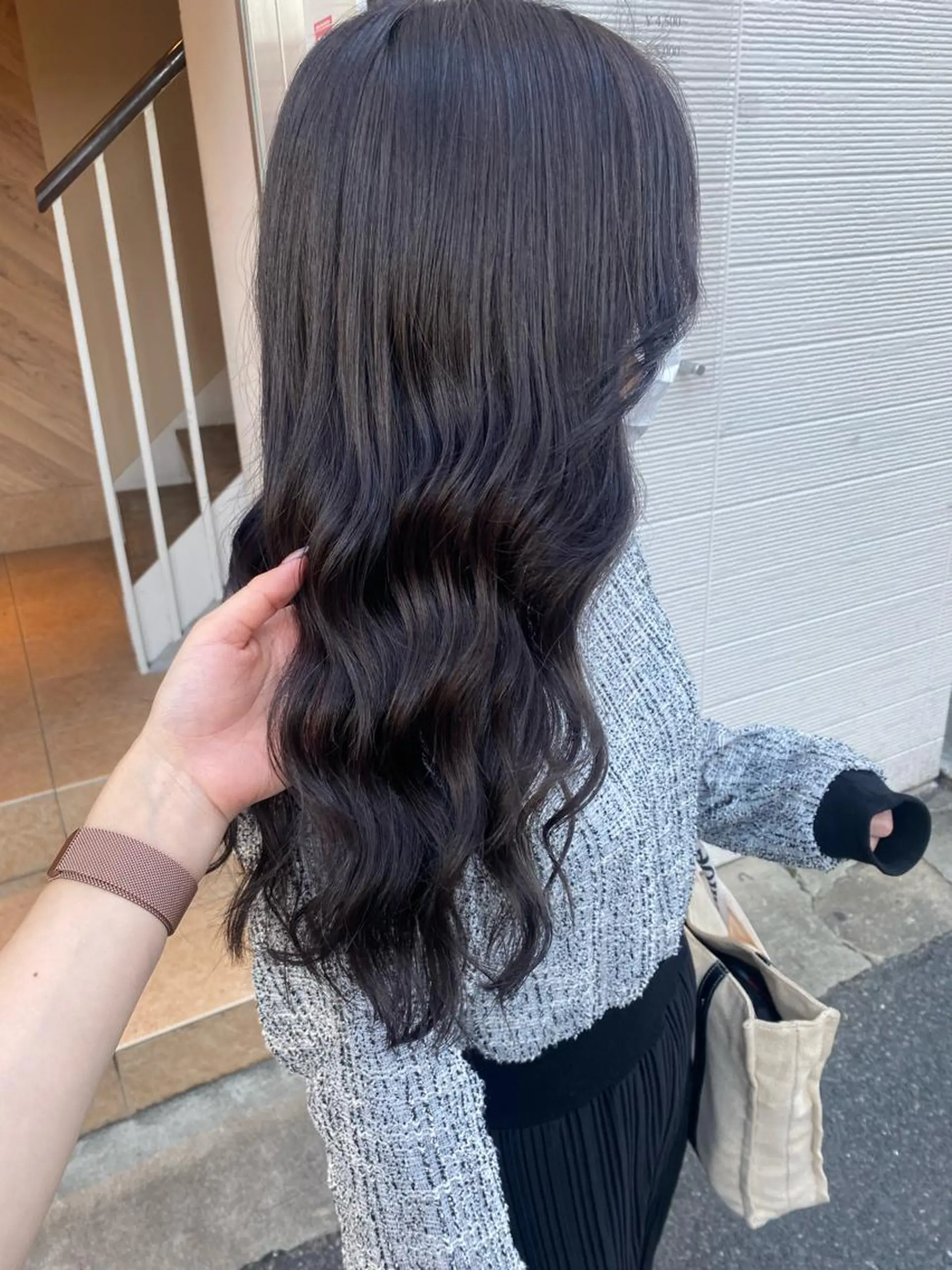 ロング カラー Rinka/梅田/ 透け感カラー🤎のヘアスタイル