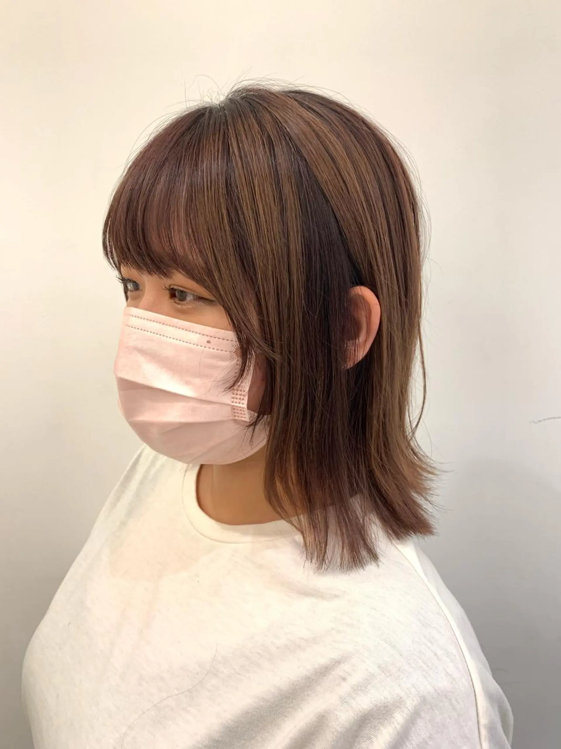 カラー デザインカラー ハイライトカラー さとう あやかのヘアスタイル