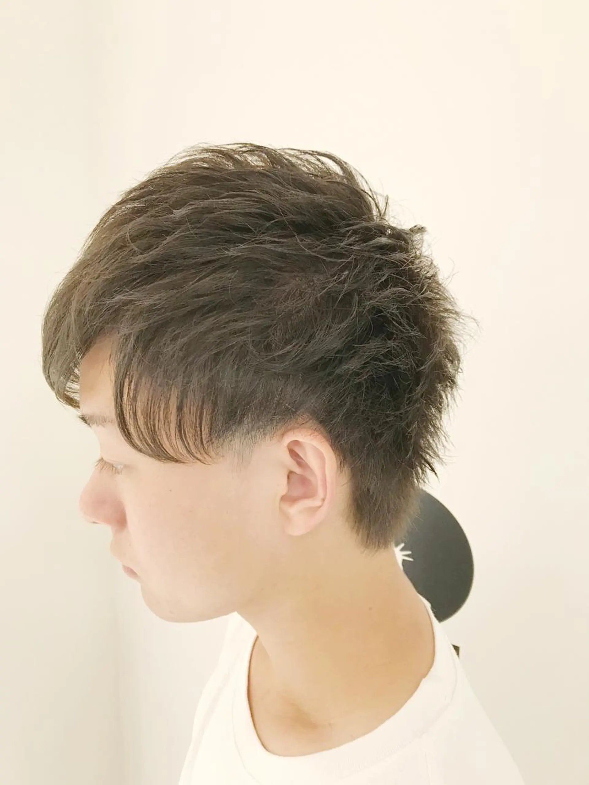 ショート カラー メンズ 赤み消しカラー /透明感カラー 上長のヘアスタイル