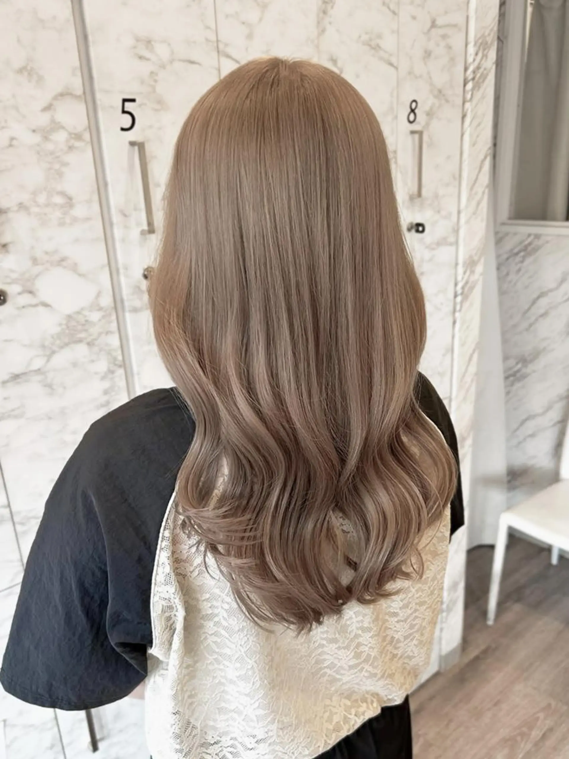 セミロング 原田 英希のヘアスタイル