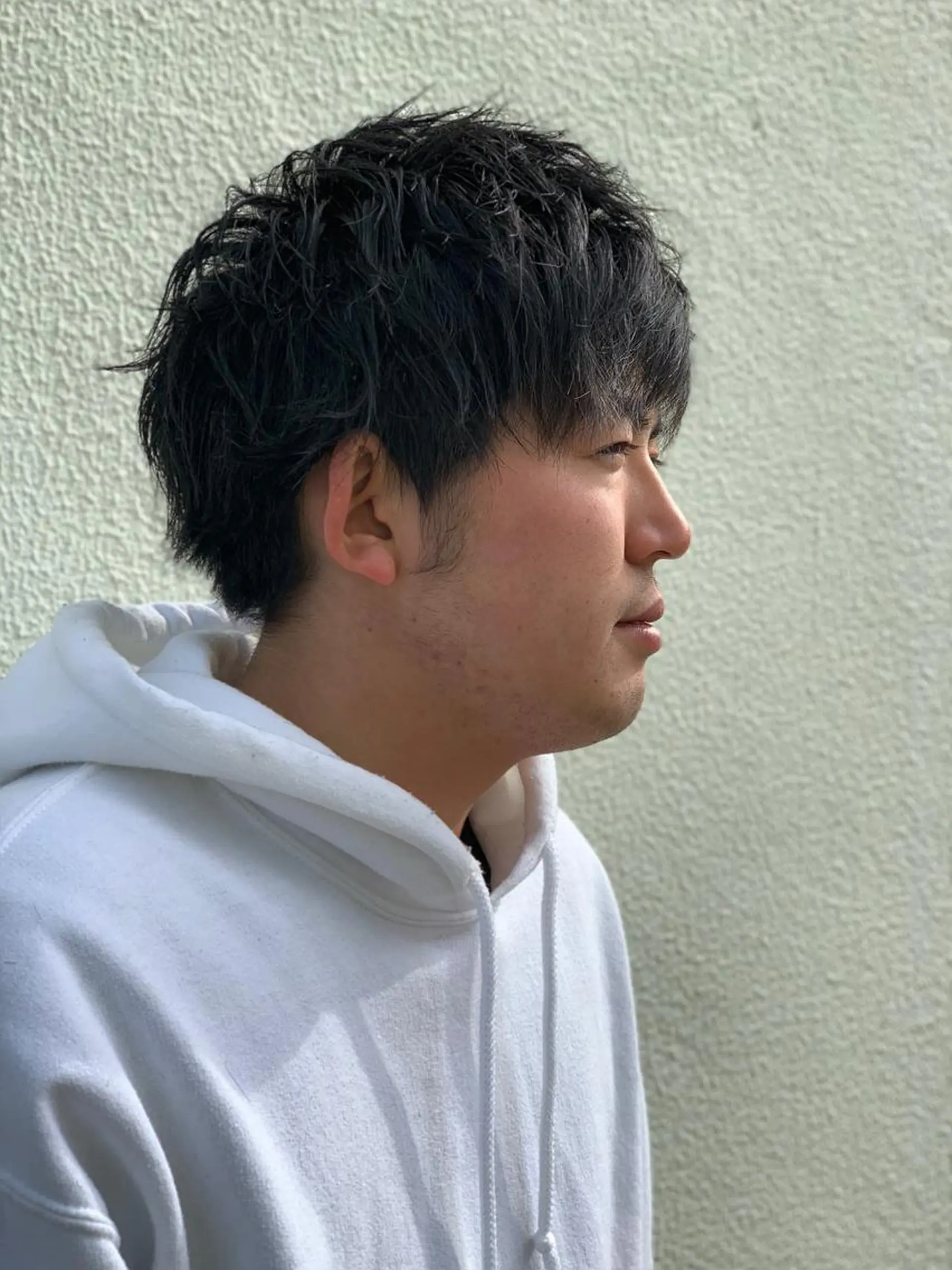 メンズ 上石神井メンズパーマ 飯田徹のヘアスタイル