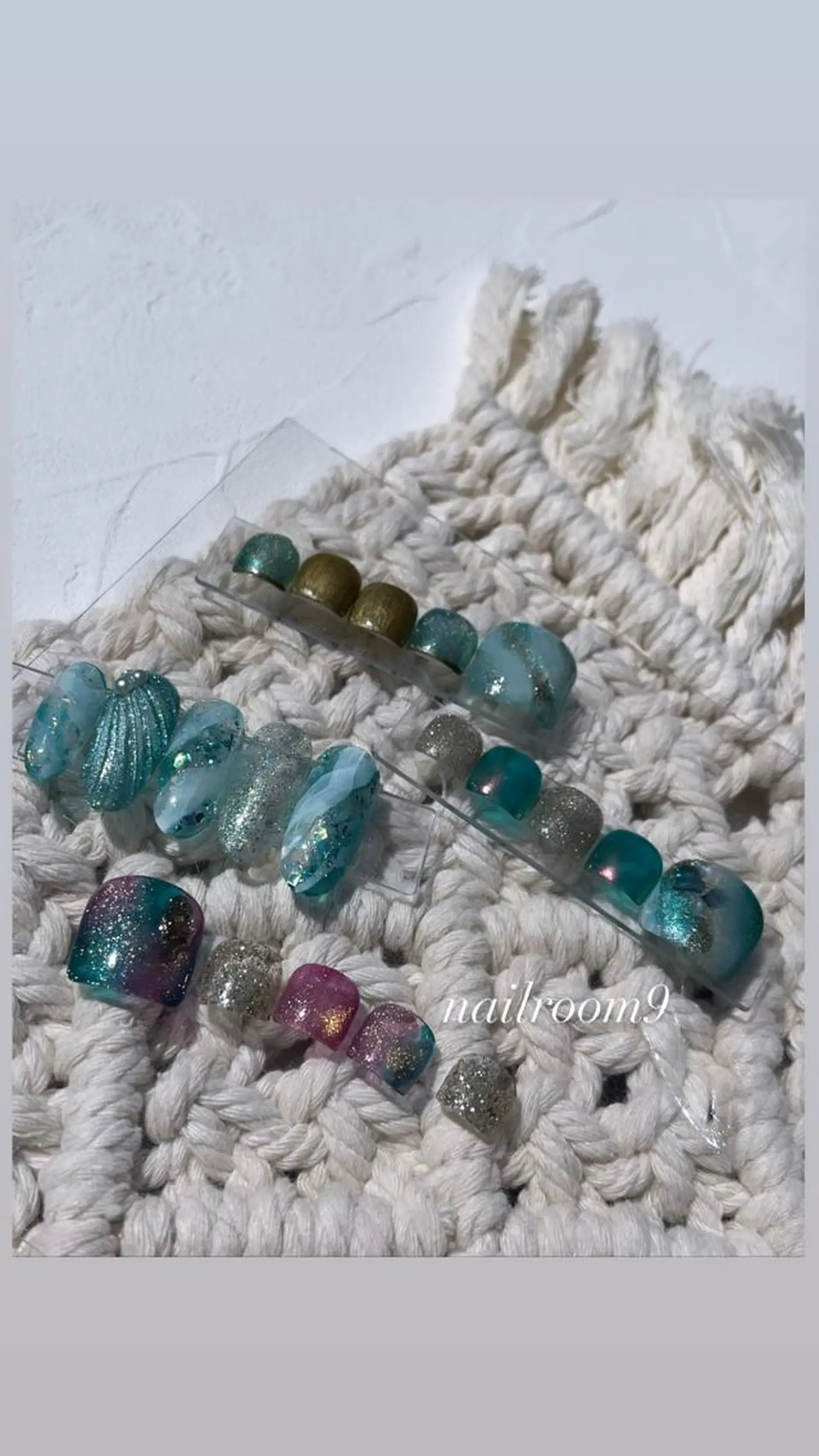 ネイル フットネイル nail room9 ☺︎のネイルデザイン