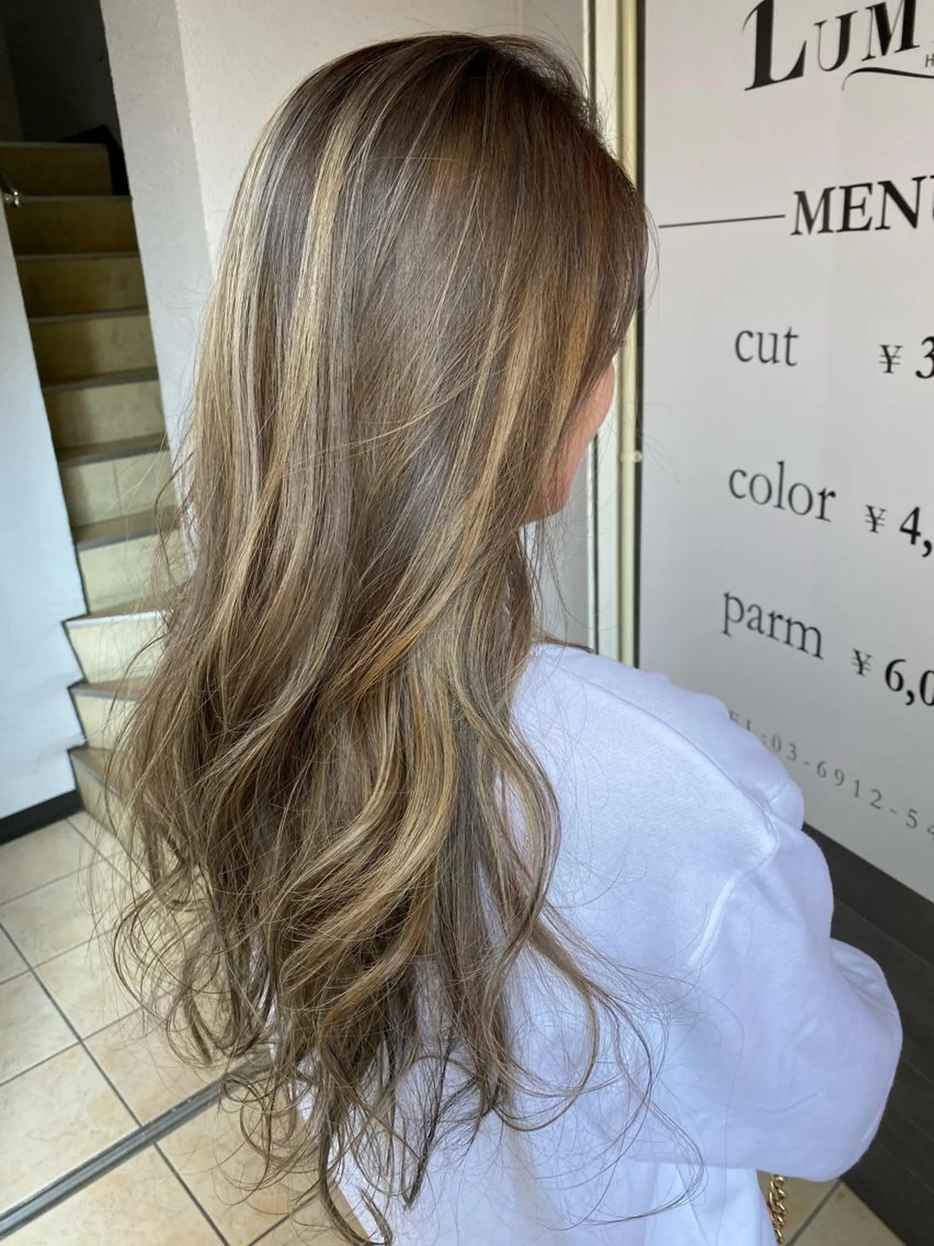 ロング カラー 【艶髪×韓国風】 毛流れ職人 RYOのヘアスタイル