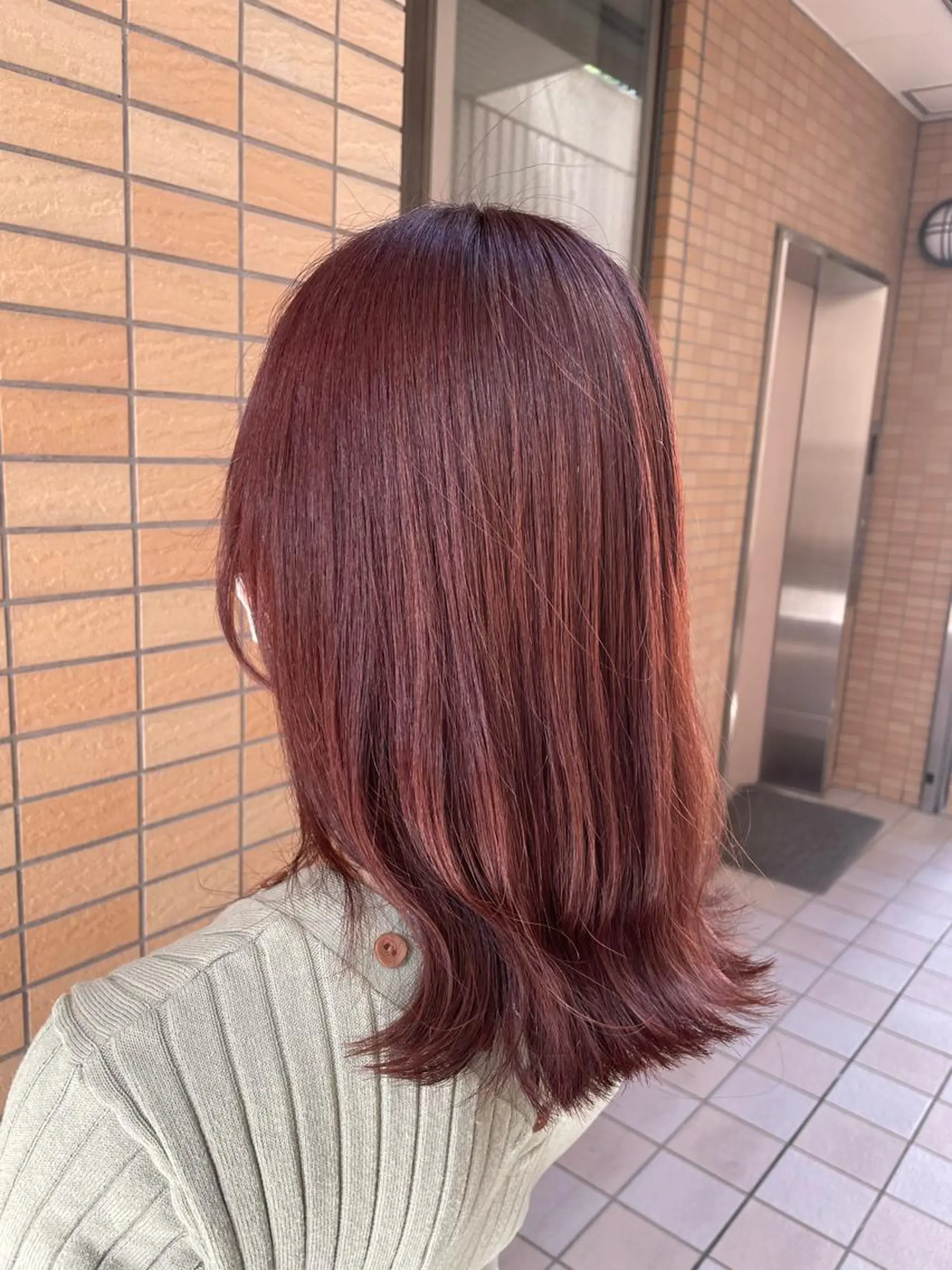 セミロング MIKU ナチュラルヘア✂️✨のヘアスタイル