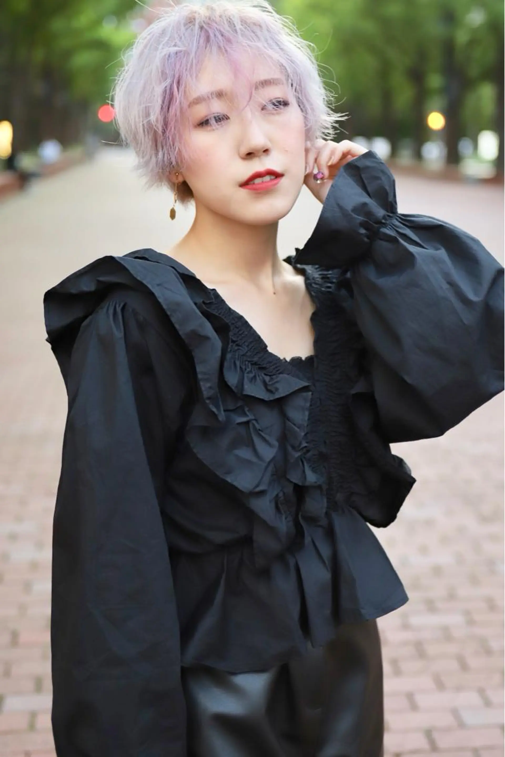 ショート カット ヘアカラー corr. 【コール】髪質改善/酸性縮毛矯正/酸性ストレート/ケアブリーチ【札幌/大通】所属・髪質改善酸性縮毛矯正 酸性ストレート◎鈴木のヘアスタイル