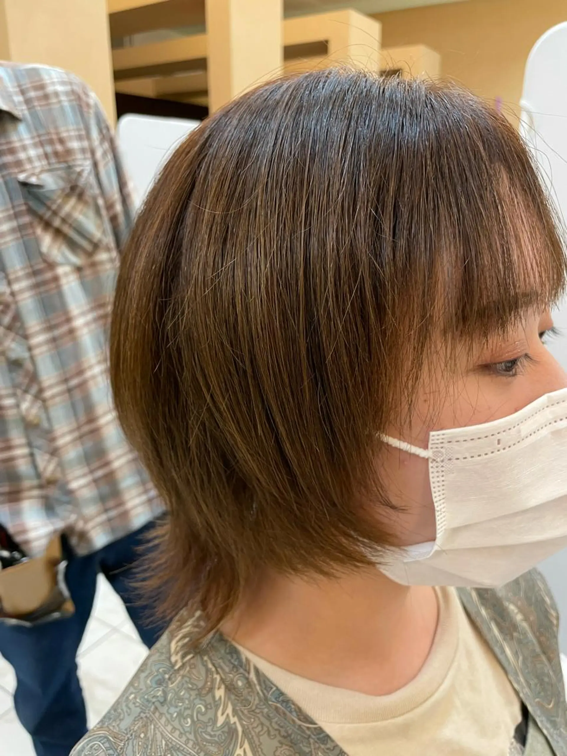 ショート 新籾 尚哉のヘアスタイル