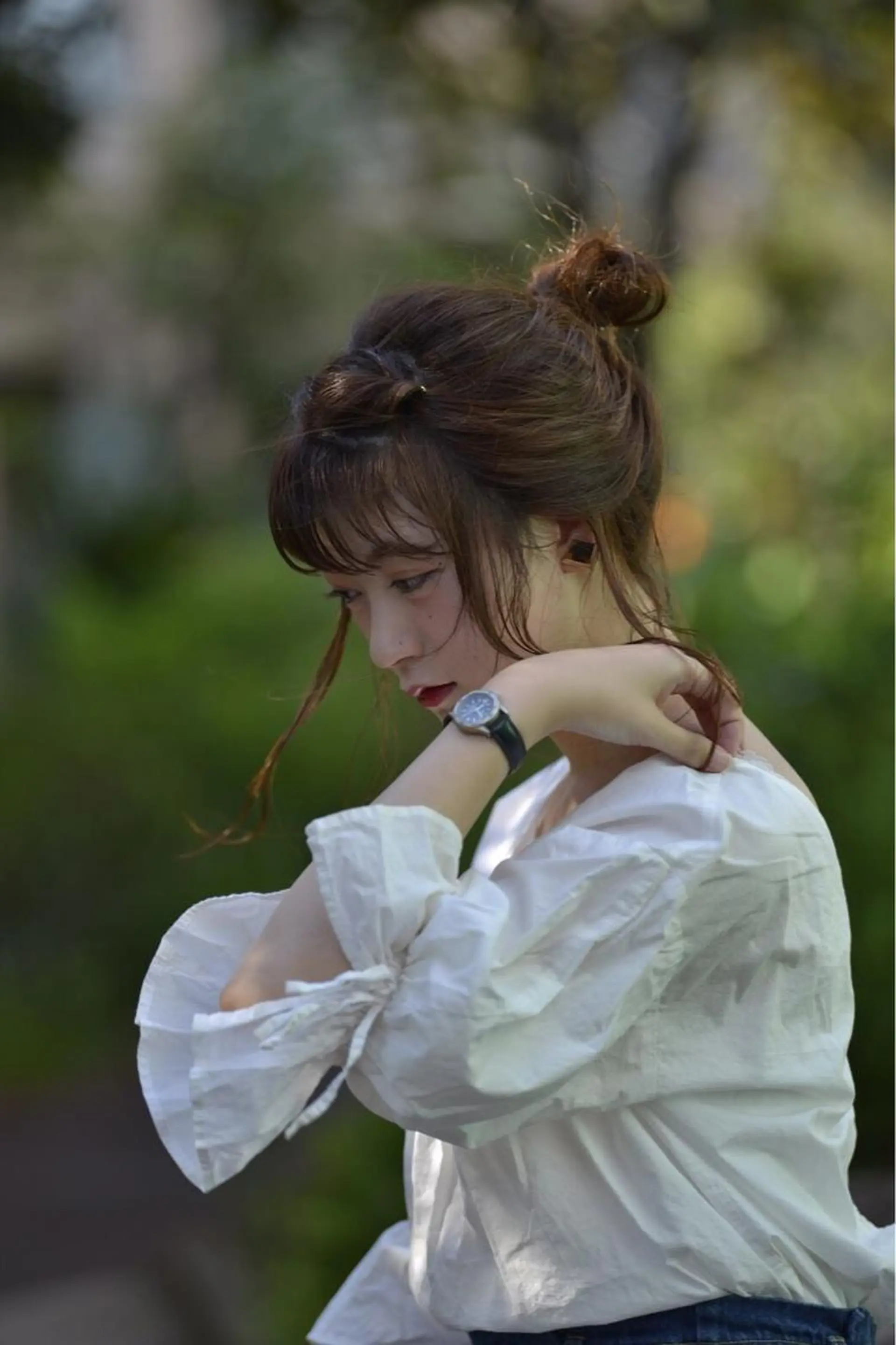 ミディアム デジタルパーマ🫧 韓国風ヘア🫧サクラのヘアスタイル